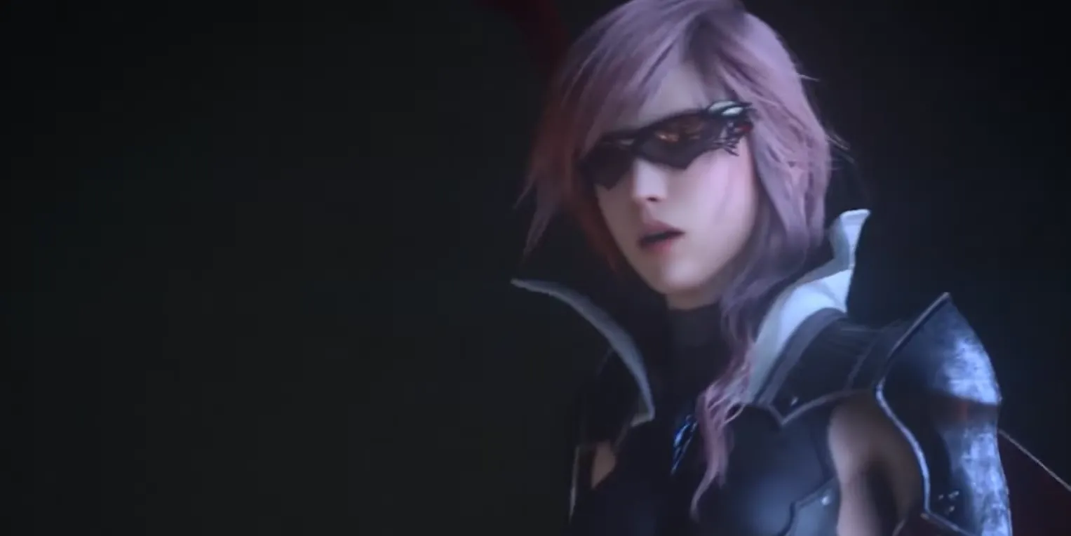 Lightning chuẩn bị chiến đấu trong Lightning Returns Final Fantasy 13, một JRPG thế giới mở với nữ anh hùng nổi tiếng.