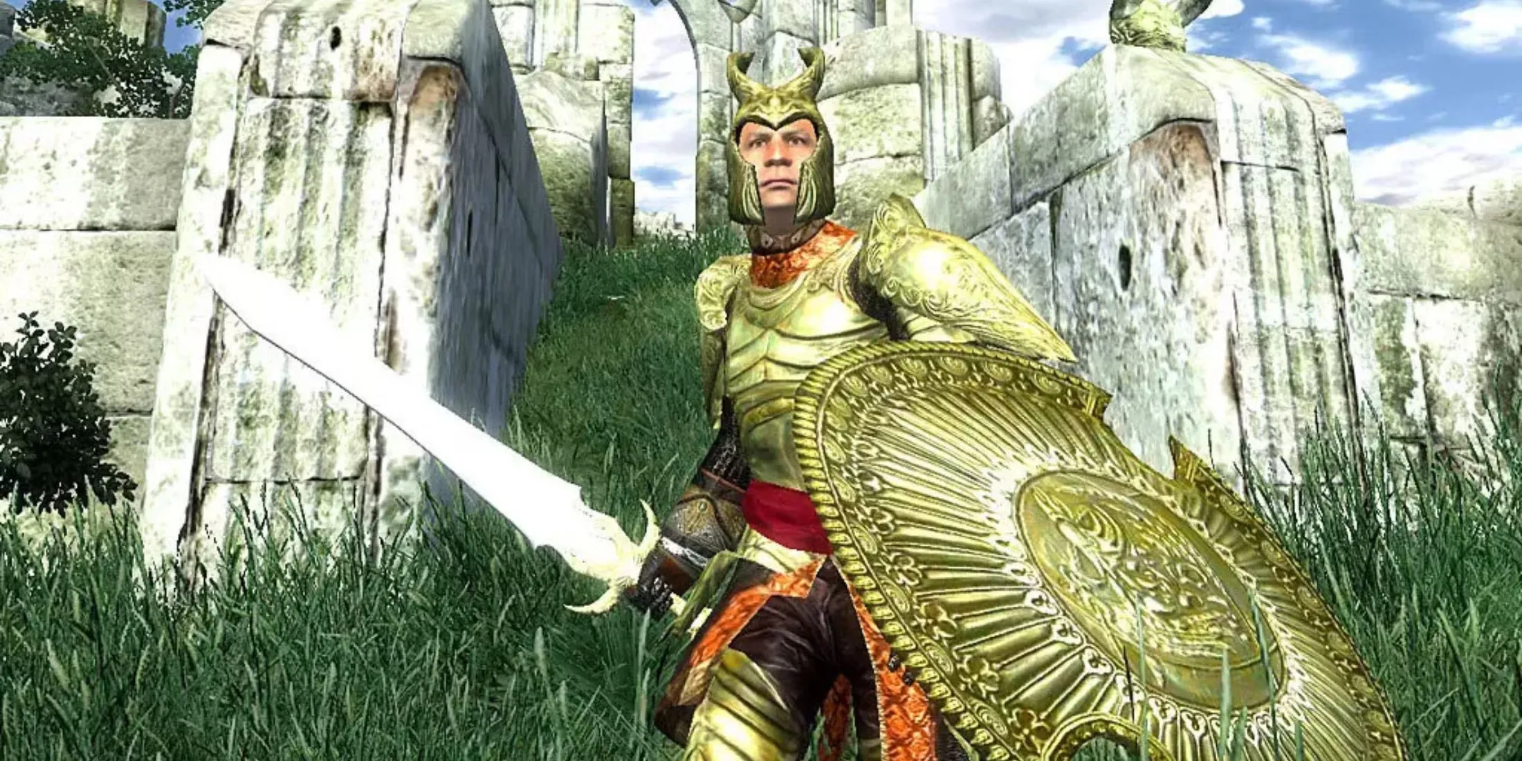 Logo chính thức của trò chơi nhập vai The Elder Scrolls IV Oblivion