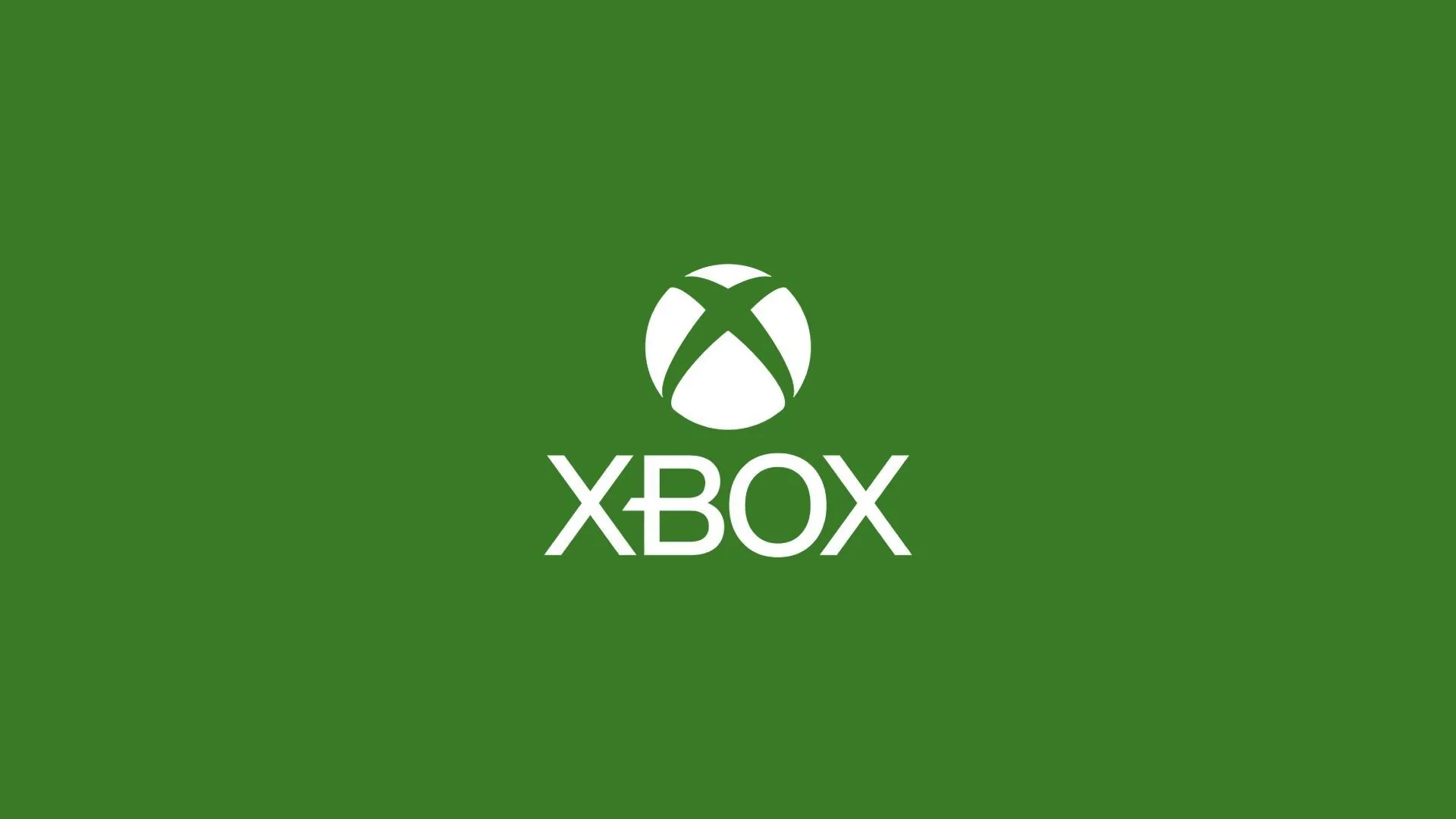 Logo Xbox trên nền màu xanh lá cây đặc trưng, biểu tượng của hệ máy console và dịch vụ Game Pass