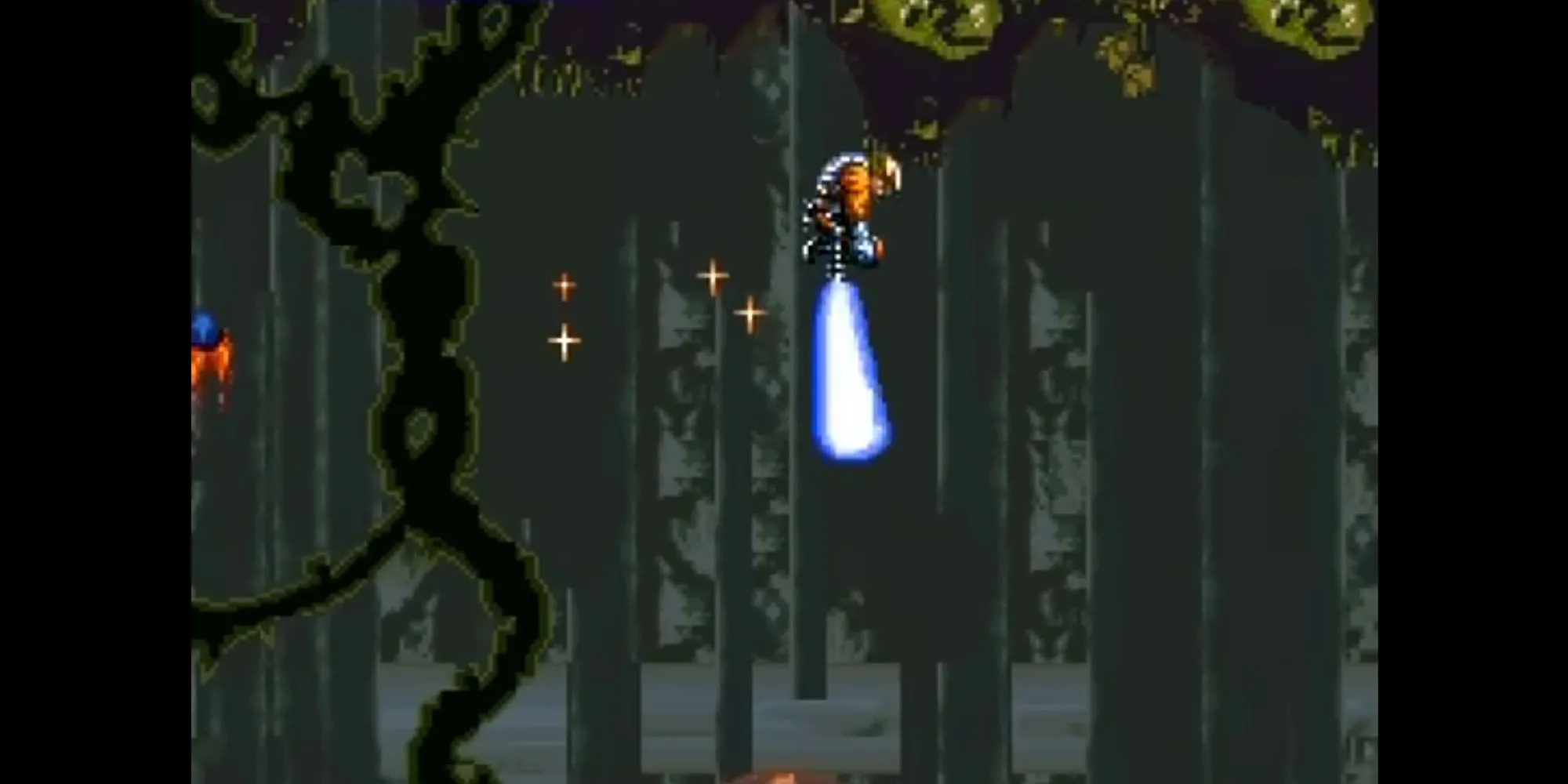 Luke Skywalker chiến đấu trên hành tinh Hoth trong Super Star Wars The Empire Strikes Back SNES