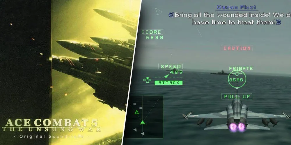 Máy bay chiến đấu trong Ace Combat 5 The Unsung War, tựa game không chiến PS2 đặc sắc