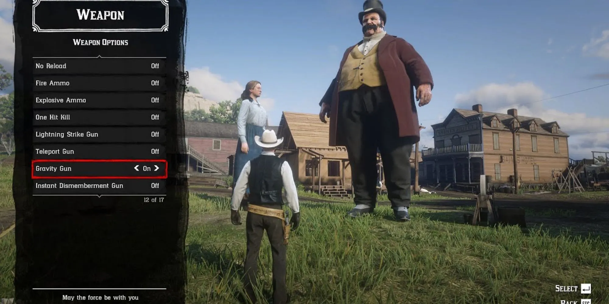 Minh họa khả năng modding trong Red Dead Redemption 2 PC