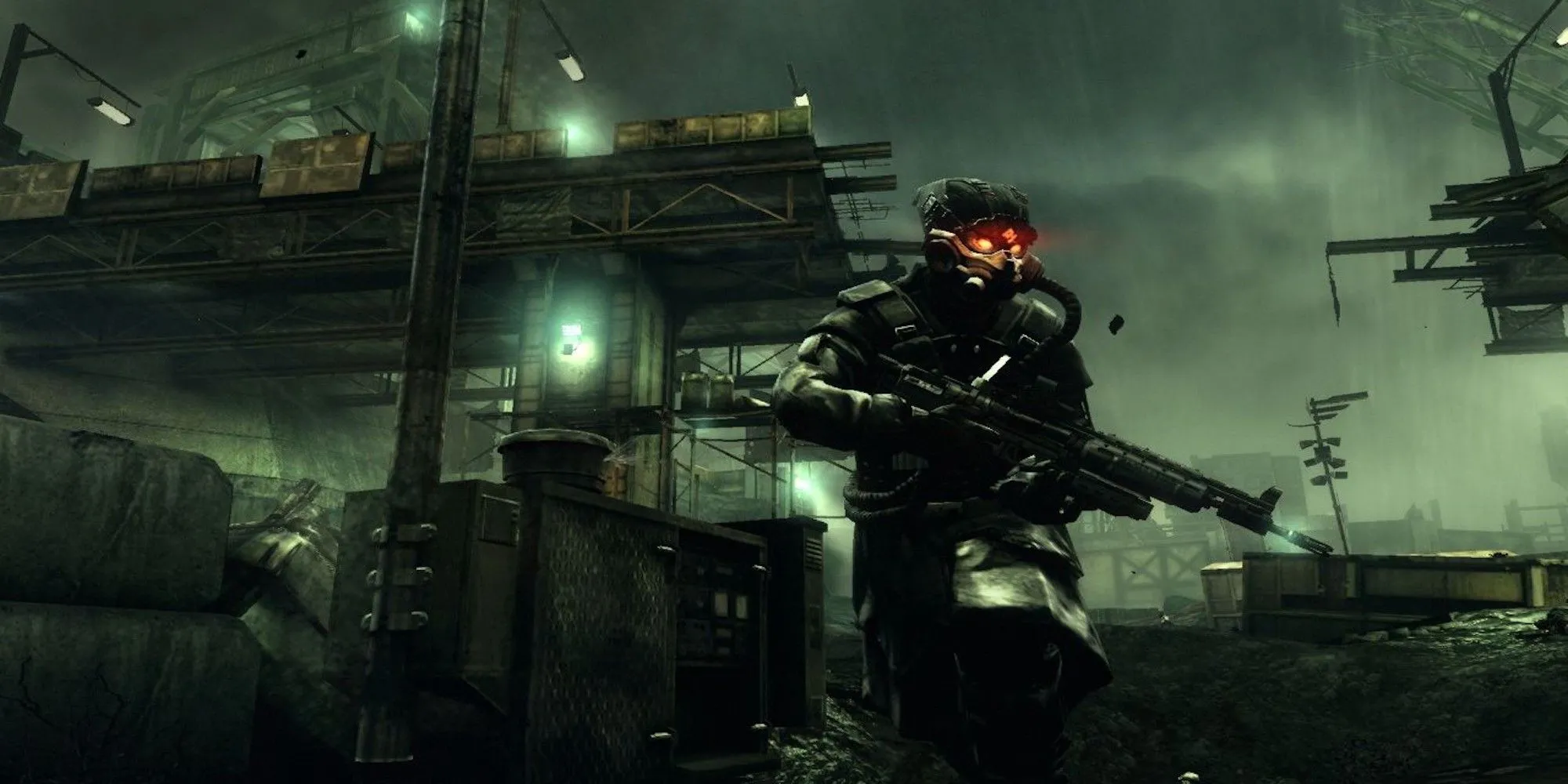 Một cảnh chiến đấu ác liệt trong game Killzone 2 trên PS3
