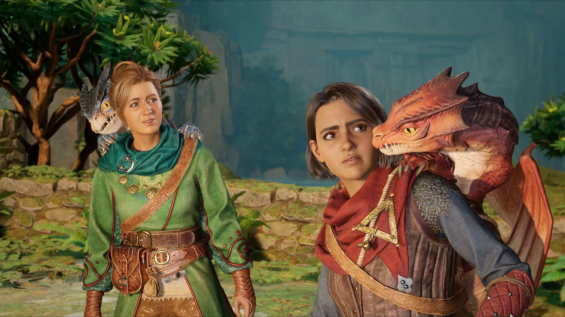 Một cảnh hành động trong game co-op Split Fiction