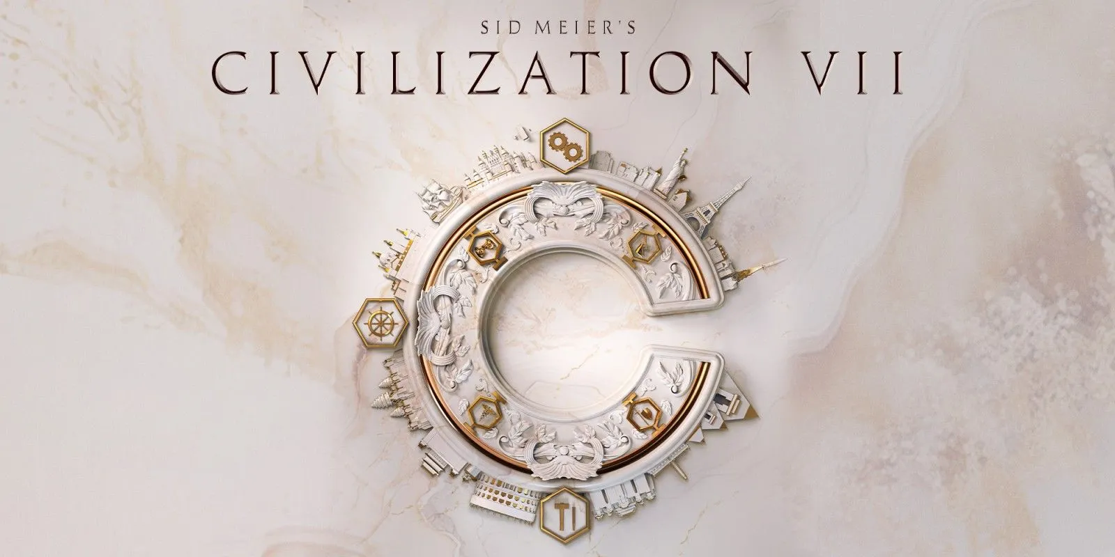Một cảnh trong game Civilization VII thể hiện đồ họa và giao diện người dùng chi tiết