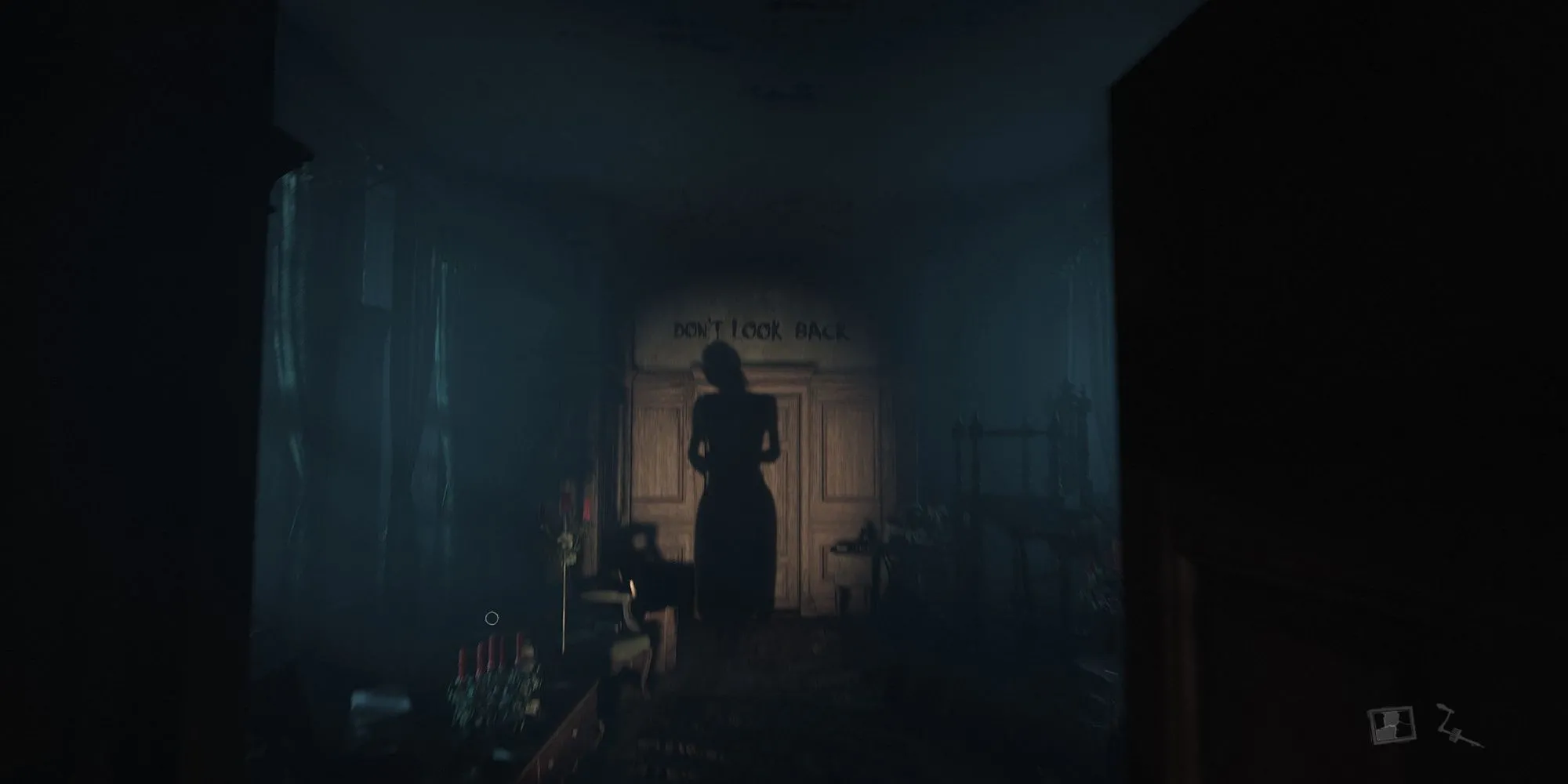 Một cảnh tượng méo mó, đầy ảo giác trong Layers of Fear phản ánh tâm trí bất ổn của nhân vật chính