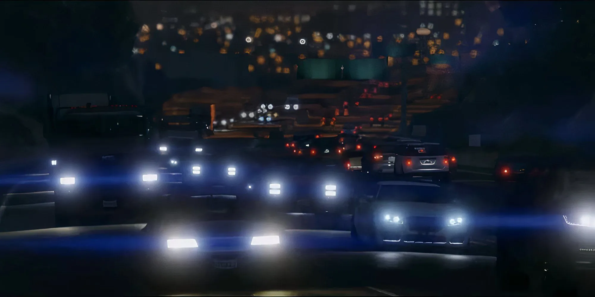 Một con đường cao tốc từ GTA 5.