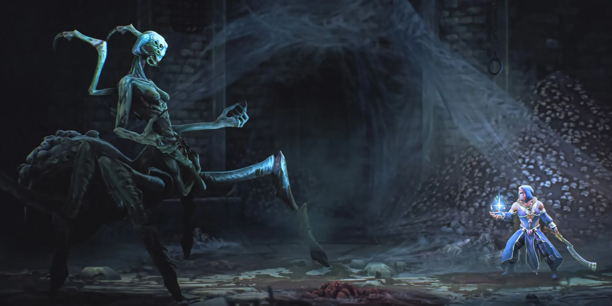 Một trận đấu trùm hoành tráng nhưng đầy gimmick trong Mandragora Whispers of the Witch Tree