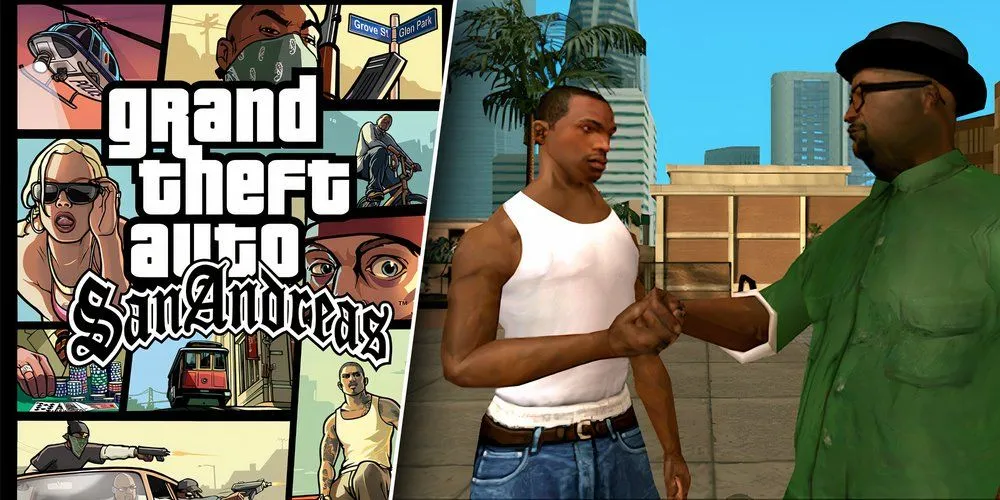 Nhân vật CJ trong Grand Theft Auto San Andreas, tựa game PS2 kinh điển mọi thời đại