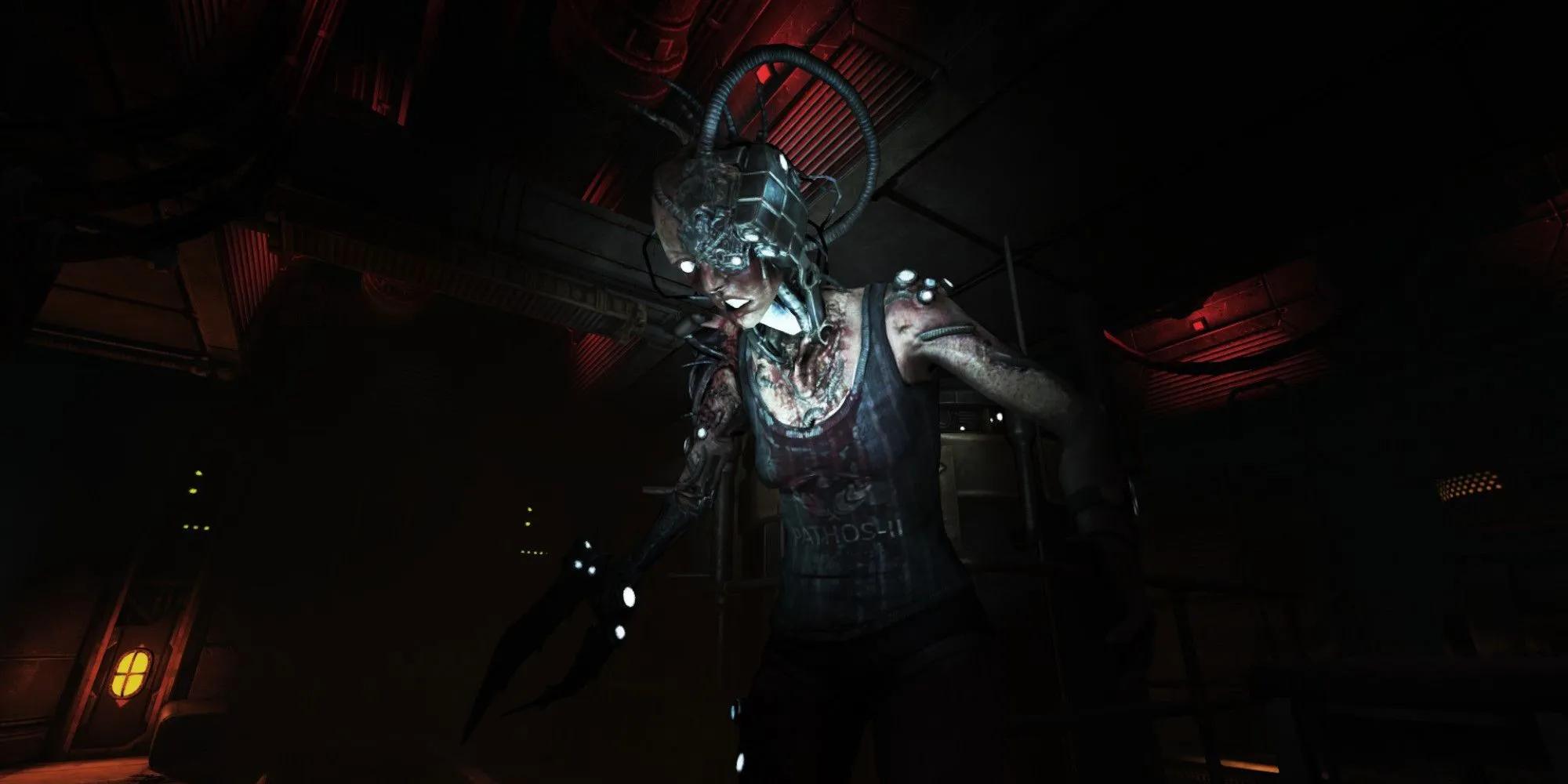 Nhân vật đi bộ khám phá trong game kinh dị SOMA