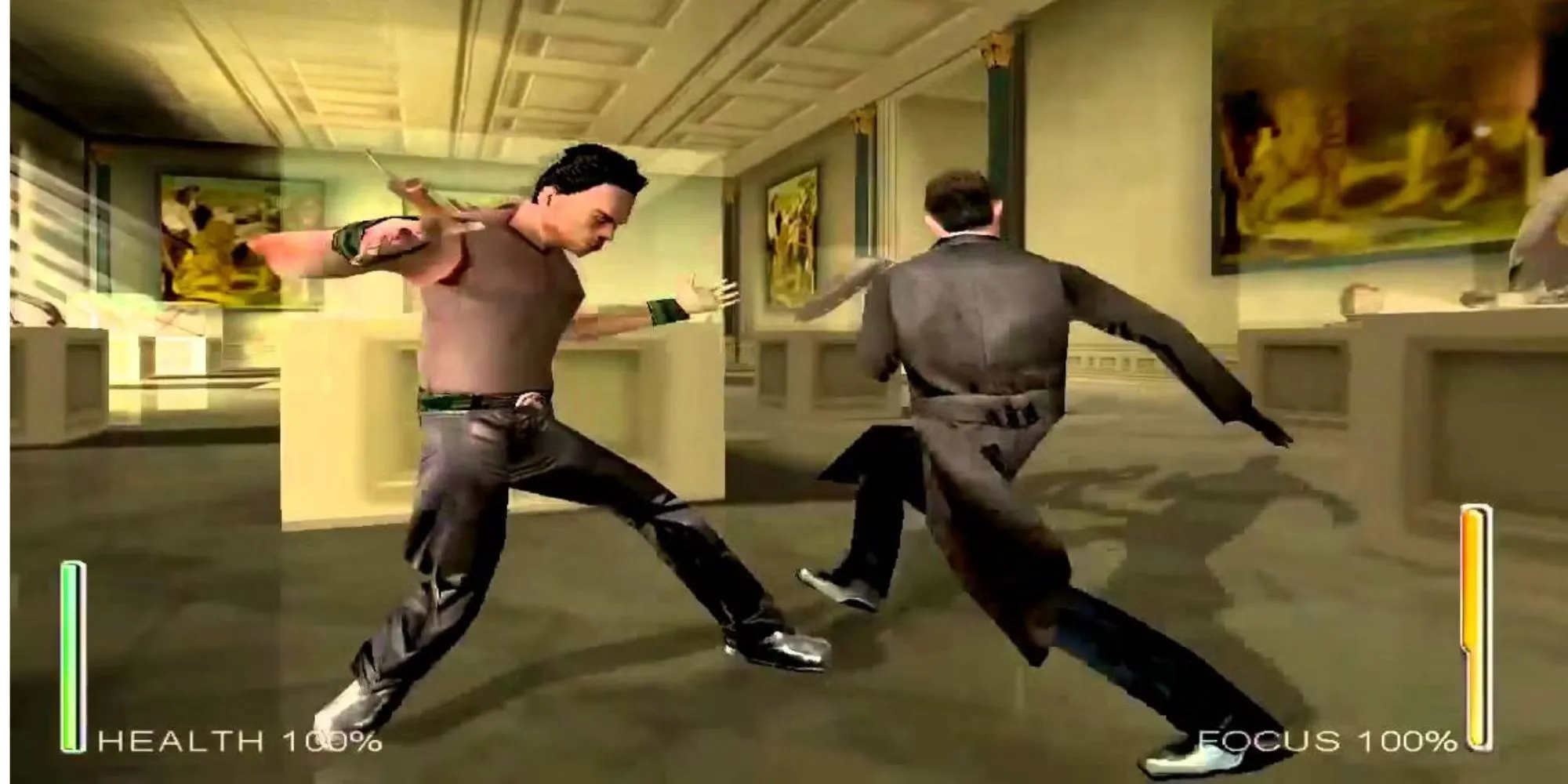 Nhân vật Niobe trong game Enter the Matrix, một sản phẩm ăn theo phim nhưng chất lượng kém.