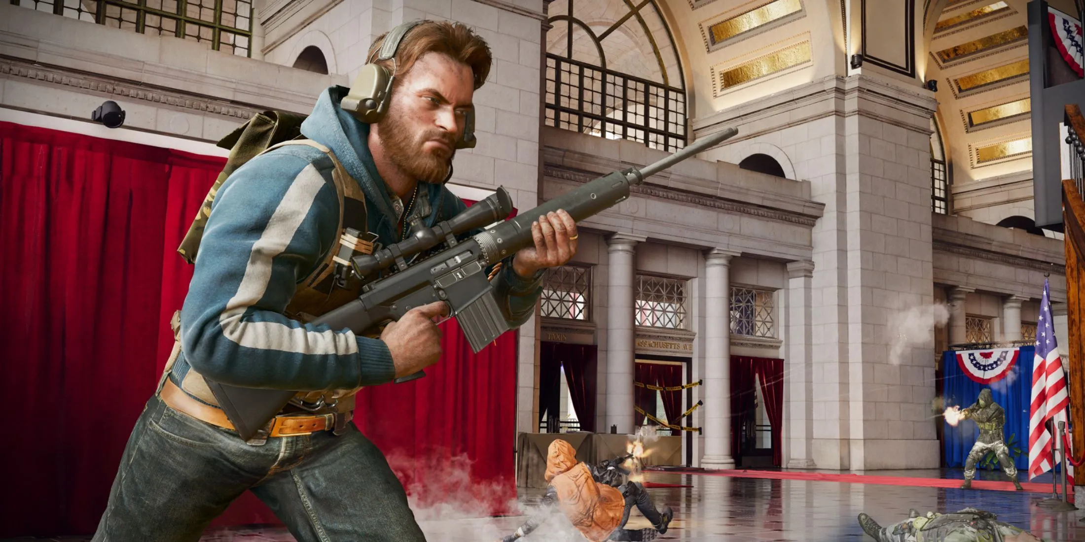 Nhân vật operator trong Call of Duty Black Ops 6, tựa game vướng tranh cãi về việc sử dụng nội dung do AI tạo.