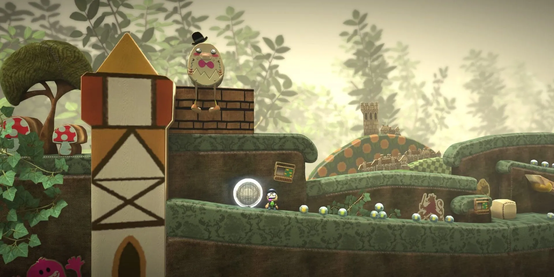 Nhân vật Sackboy trong LittleBigPlanet đang tạo dáng ngộ nghĩnh