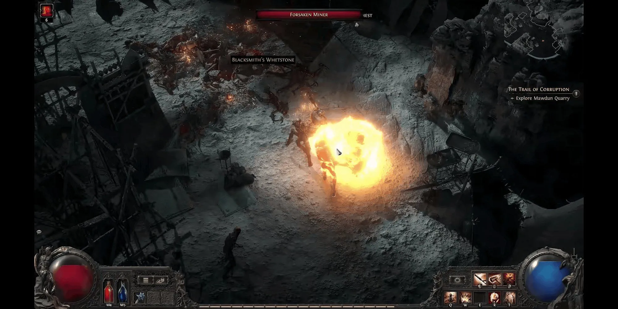 Path of Exile 2 Showcase of Warrior in game 