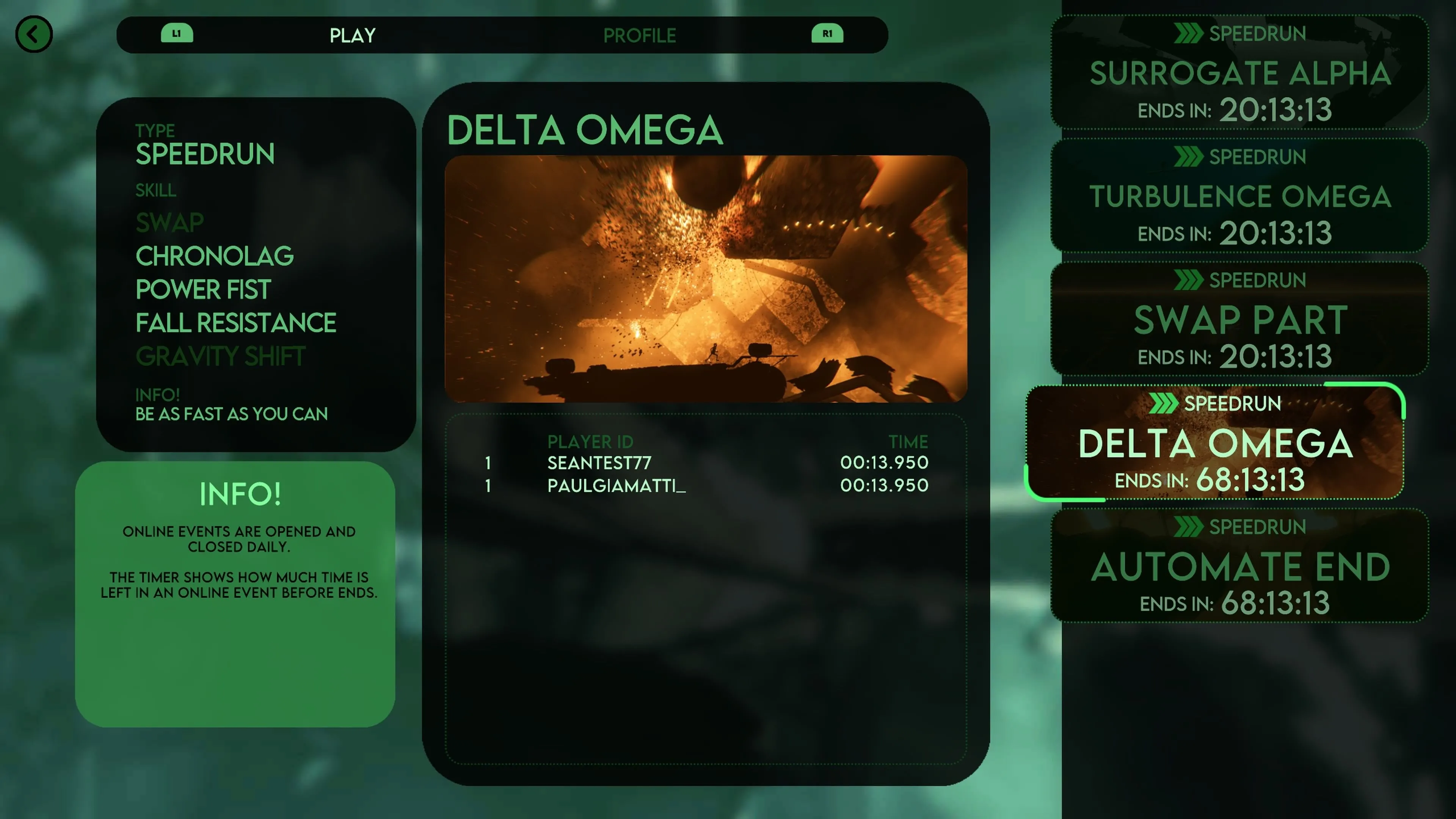 Pha speedrun trong game Bionic Bay