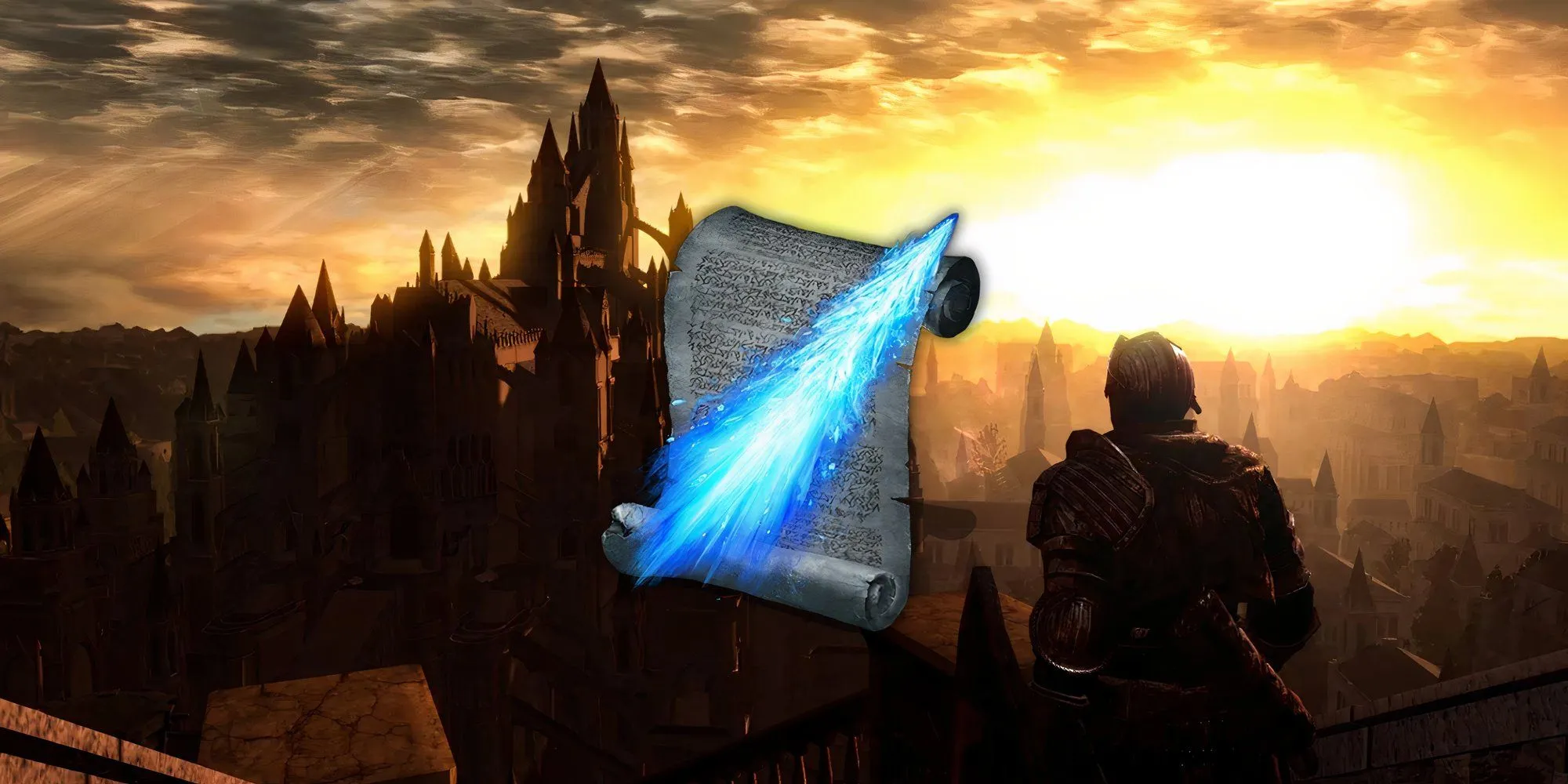 Phép thuật Crystal Soul Spear cực mạnh trong Dark Souls