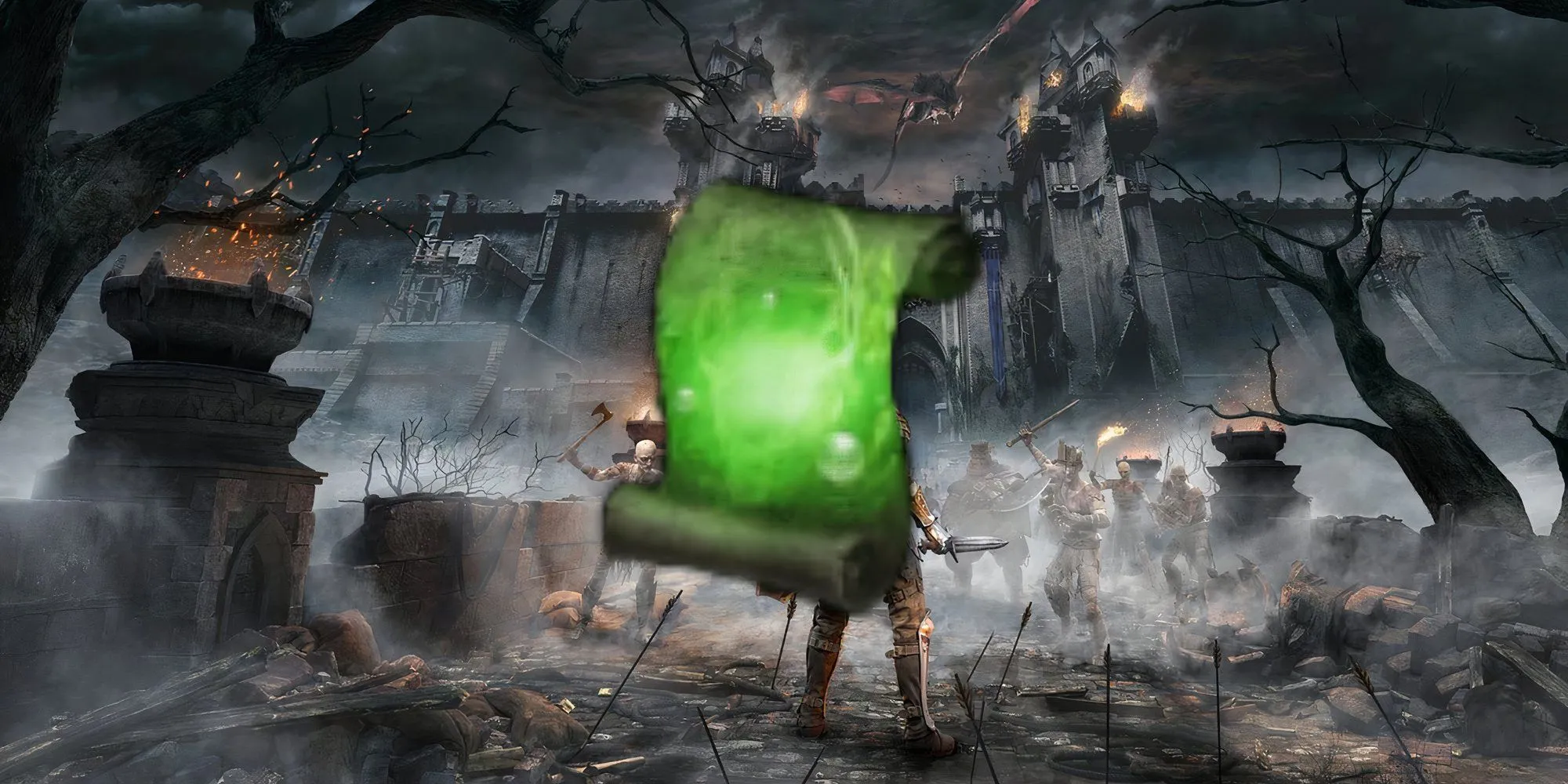 Phép thuật Poison Cloud trong Demon's Souls Remake