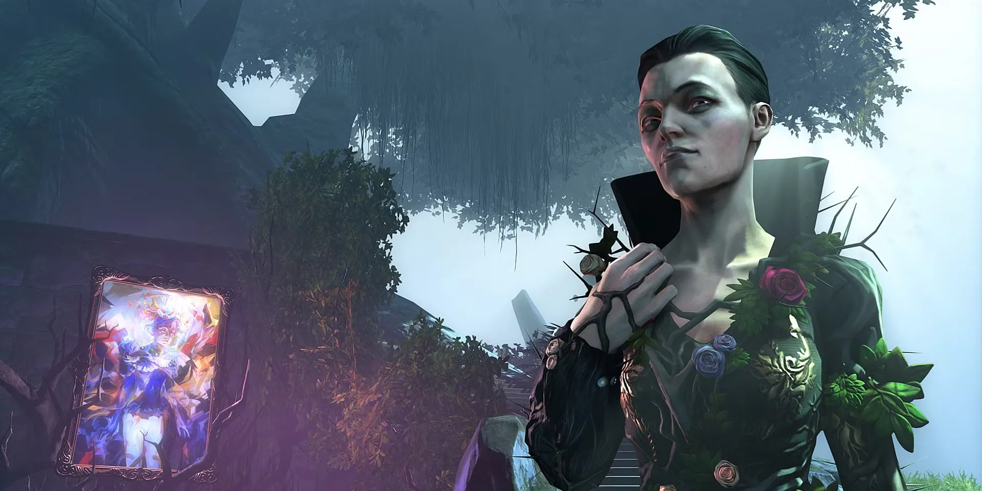 Phù thủy Delilah Copperspoon trong thế giới hội họa của Dishonored 2