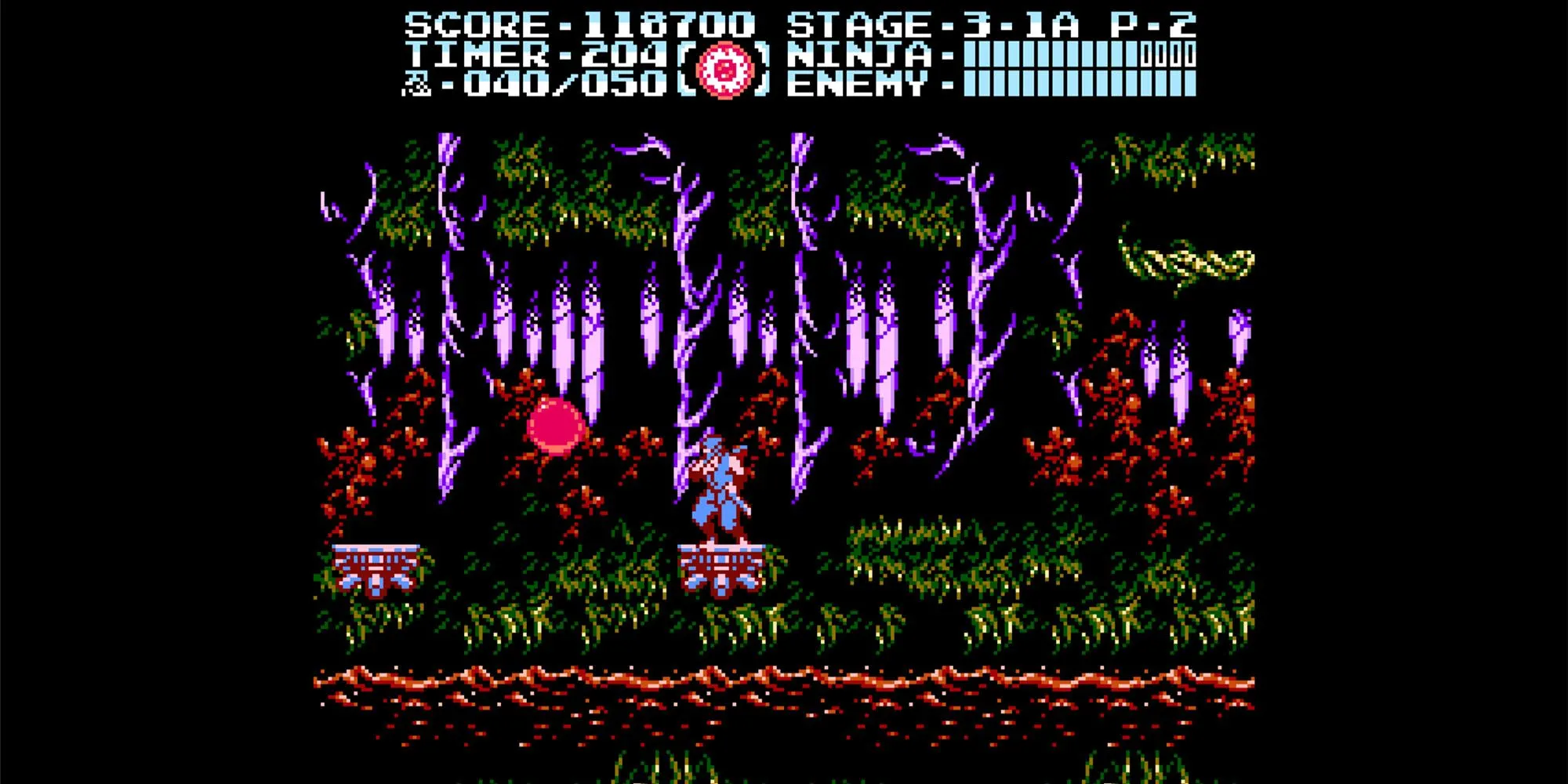 Ryu Hayabusa chiến đấu trên con tàu cổ trong Ninja Gaiden III The Ancient Ship of Doom