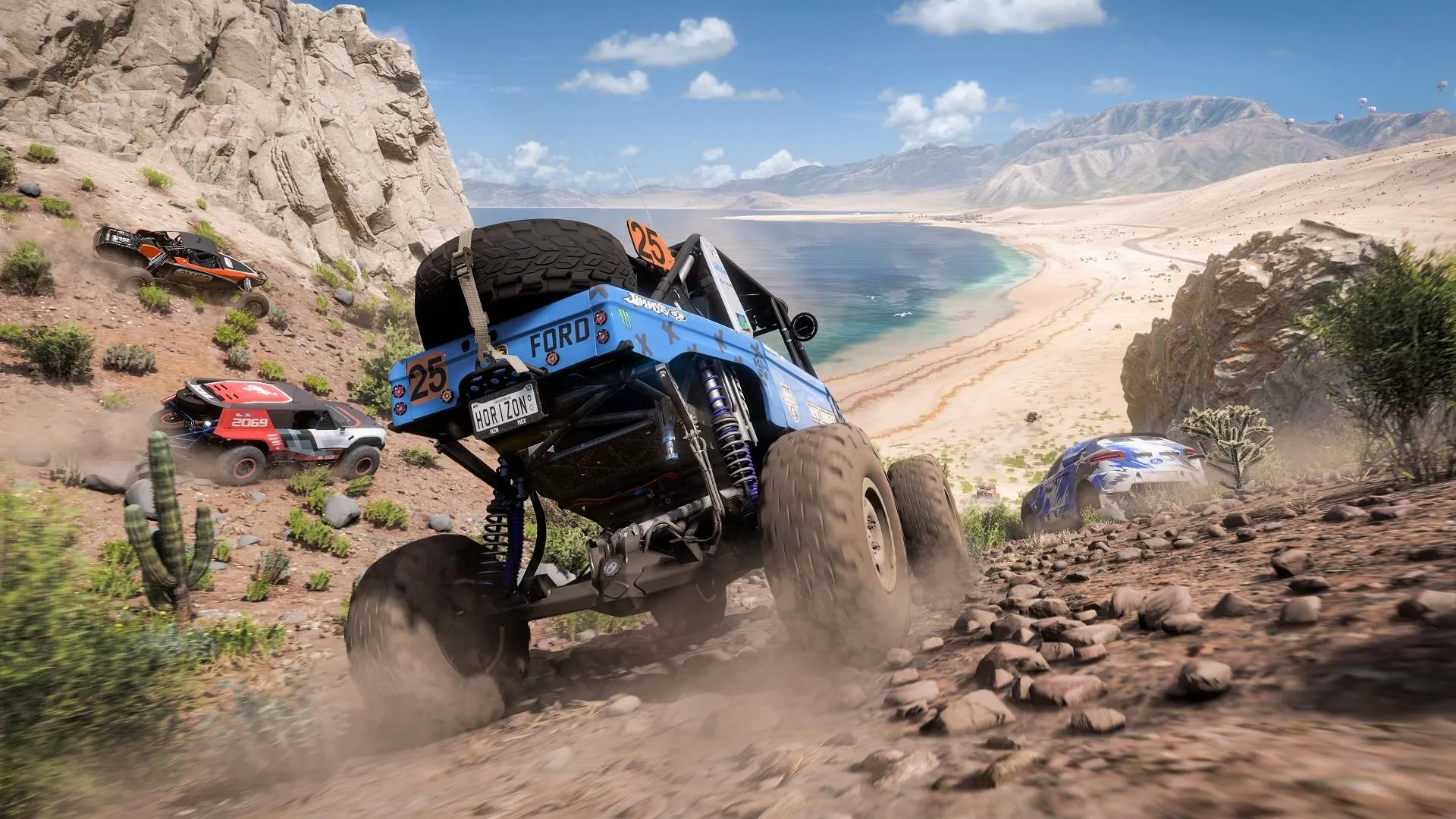 Siêu xe McLaren Senna trong Forza Horizon 5 trên đường đua Mexico