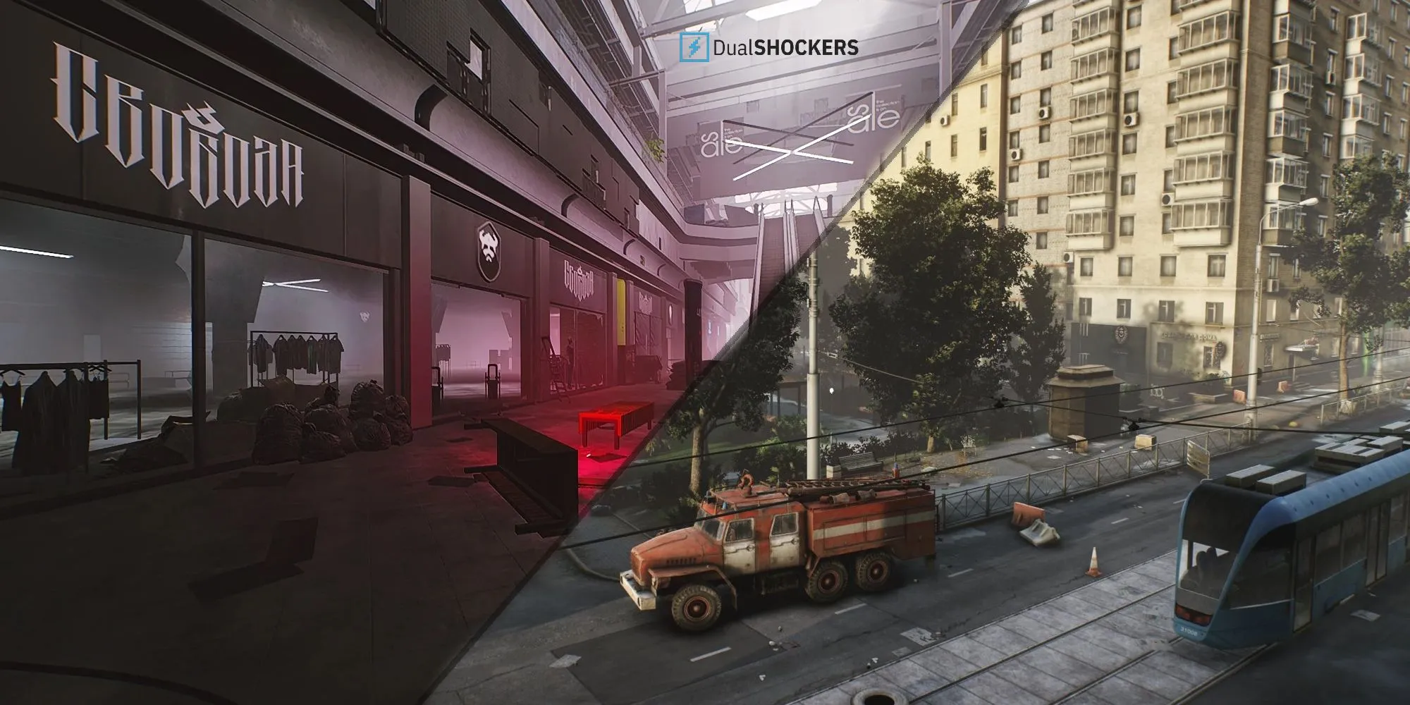 So sánh bản đồ Interchange và Streets of Tarkov trong Escape From Tarkov