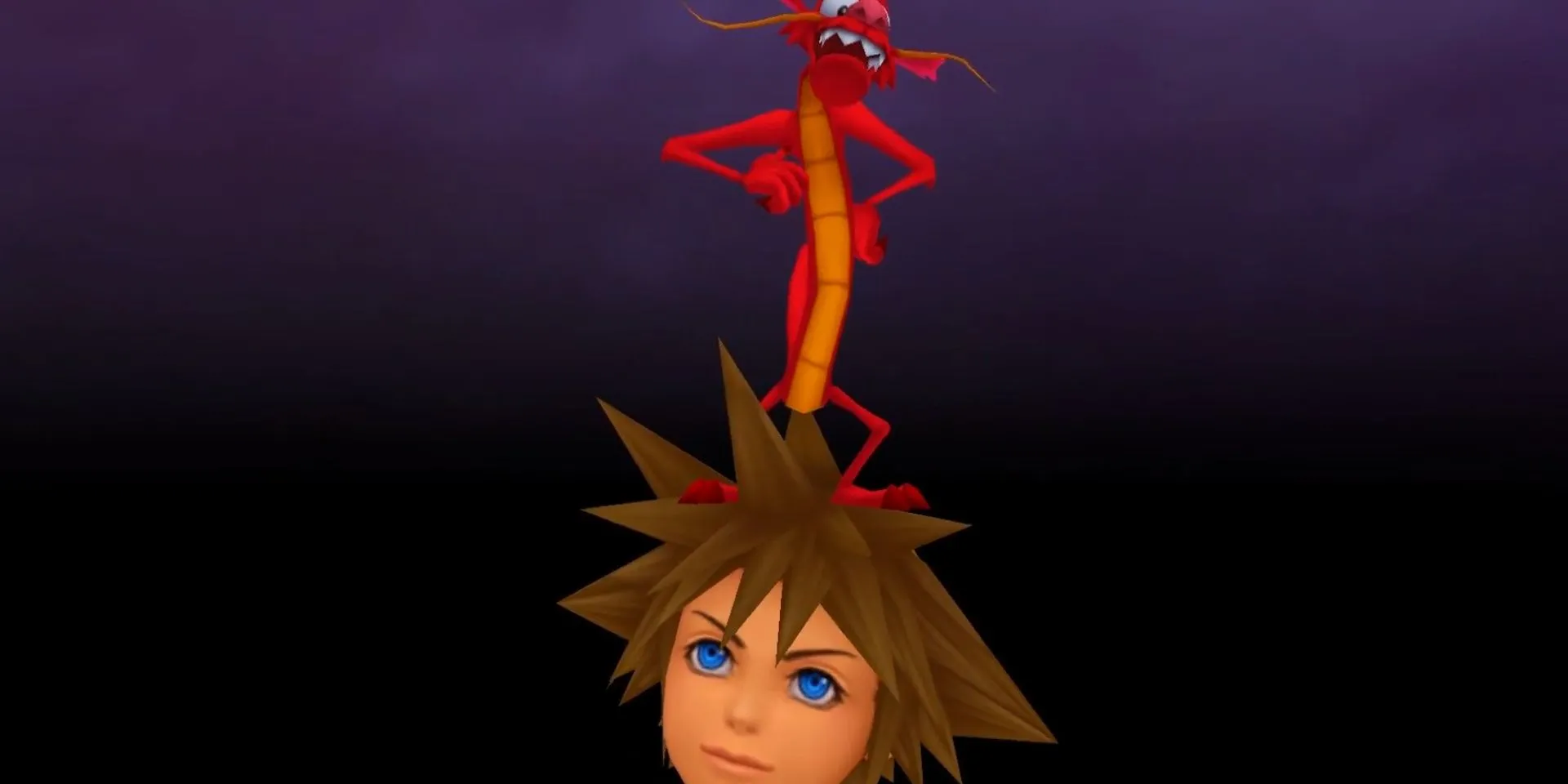 Sora triệu hồi Mushu trong Kingdom Hearts với sự trợ giúp từ Disney