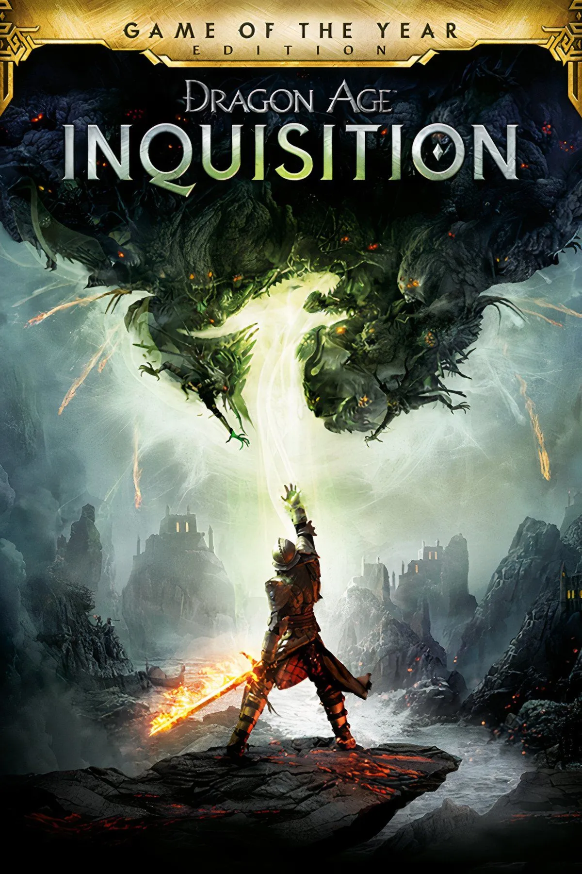 Tổng hợp hình ảnh các dòng game nổi bật của Bioware như Dragon Age và Mass Effect