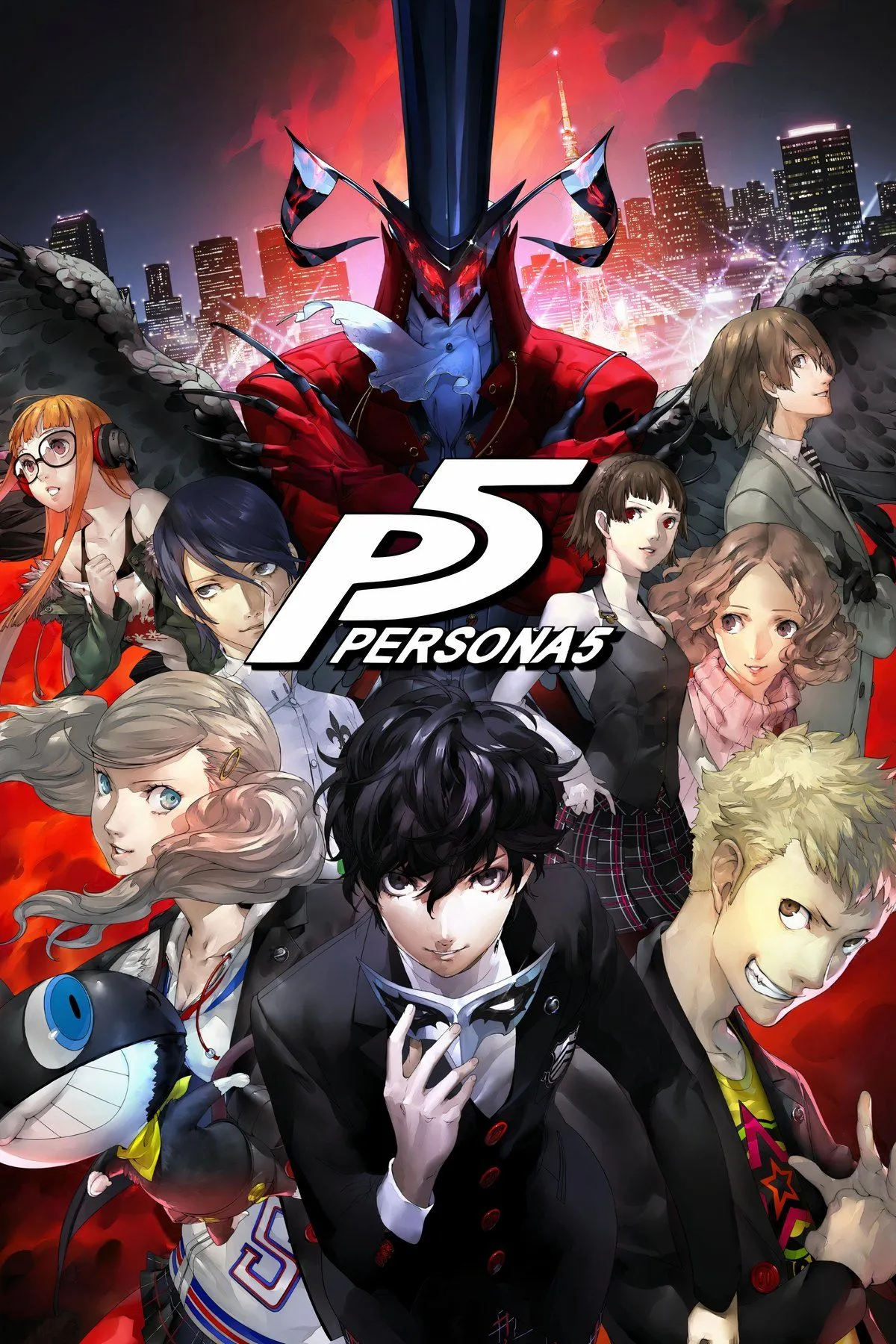 Tổng hợp hình ảnh các nhân vật và yếu tố trong game Persona 5 Royal.
