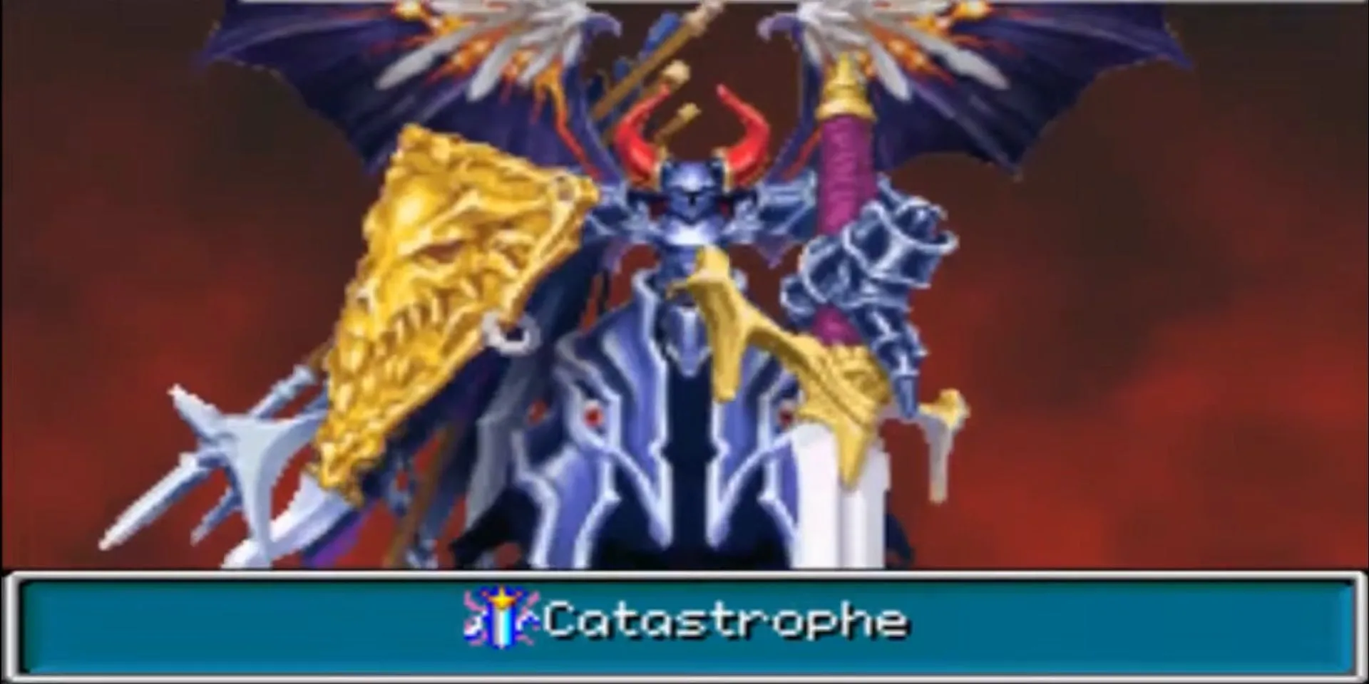 Triệu hồi Catastrophe trong Golden Sun: The Lost Age cực kỳ ấn tượng