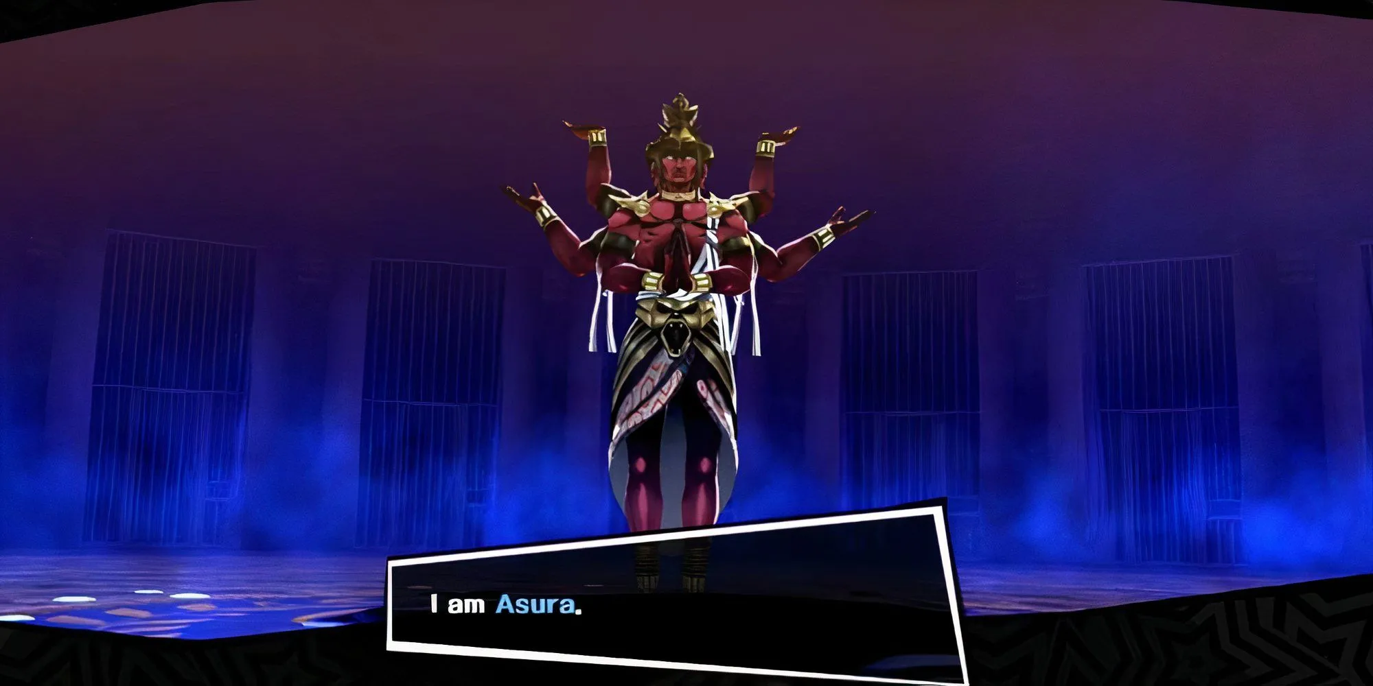Triệu hồi Persona Asura mạnh mẽ thuộc Sun Arcana trong Velvet Room của Persona 5 Royal