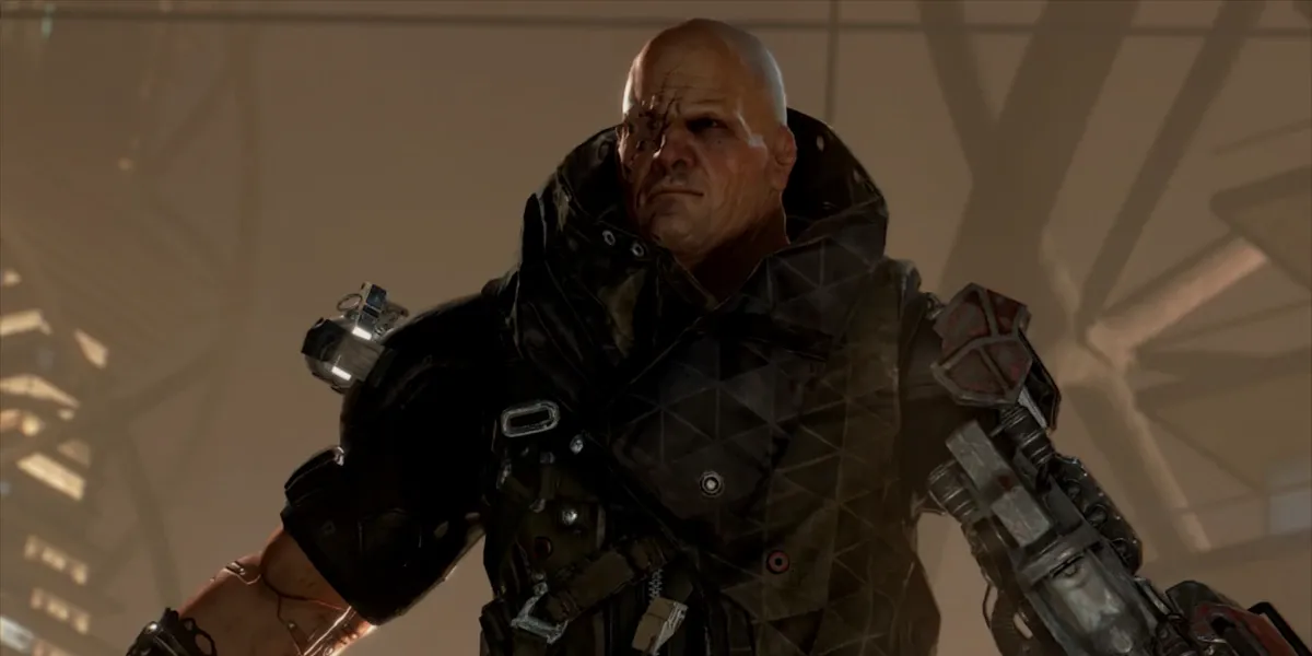 Viktor Marchenko, trùm cuối Deus Ex: Mankind Divided, một kẻ thù máy móc nhưng có thể bị đánh bại dễ dàng bằng nhiều cách