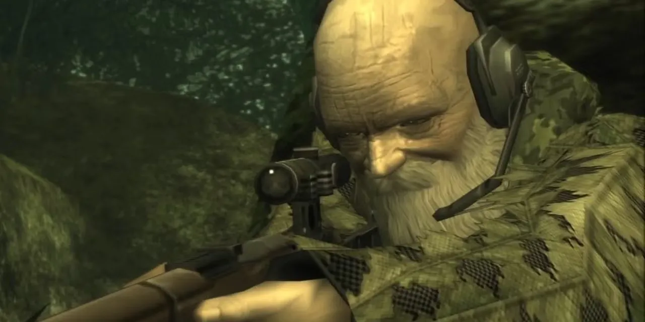 Xạ thủ huyền thoại The End ẩn mình trong rừng rậm Metal Gear Solid 3