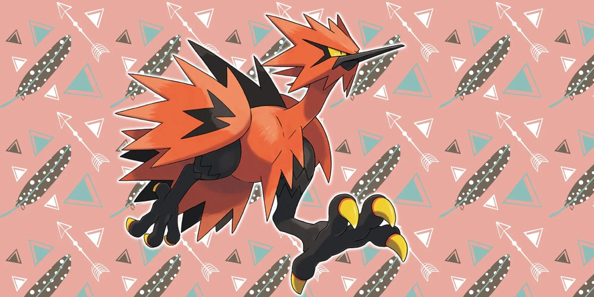 Zapdos dạng Galar trông như một loài chim săn mồi tốc độ cao