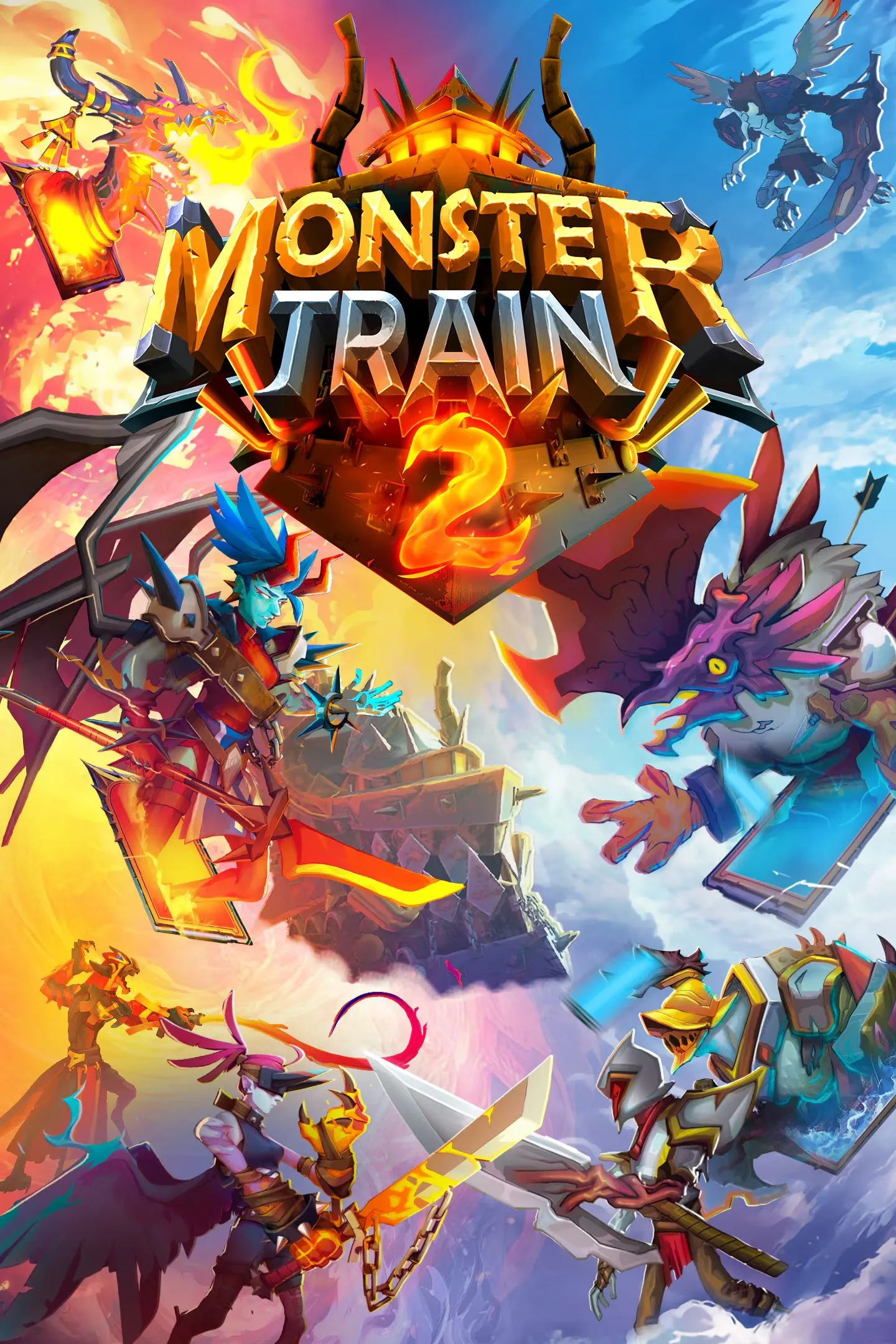 Ảnh bìa trang gắn thẻ Monster Train 2