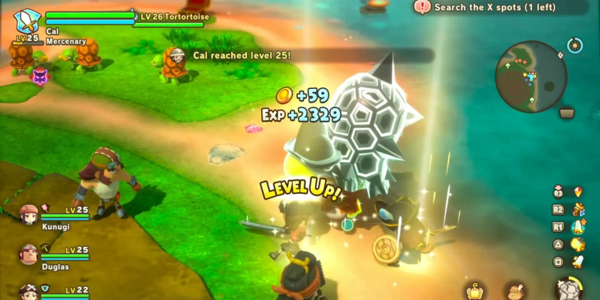 Chiến đấu với Boss trong Fantasy Life I