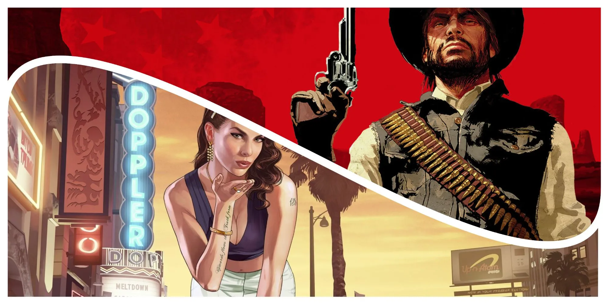 Lái xe cảnh sát trên đường phố Averno trong game The Precinct