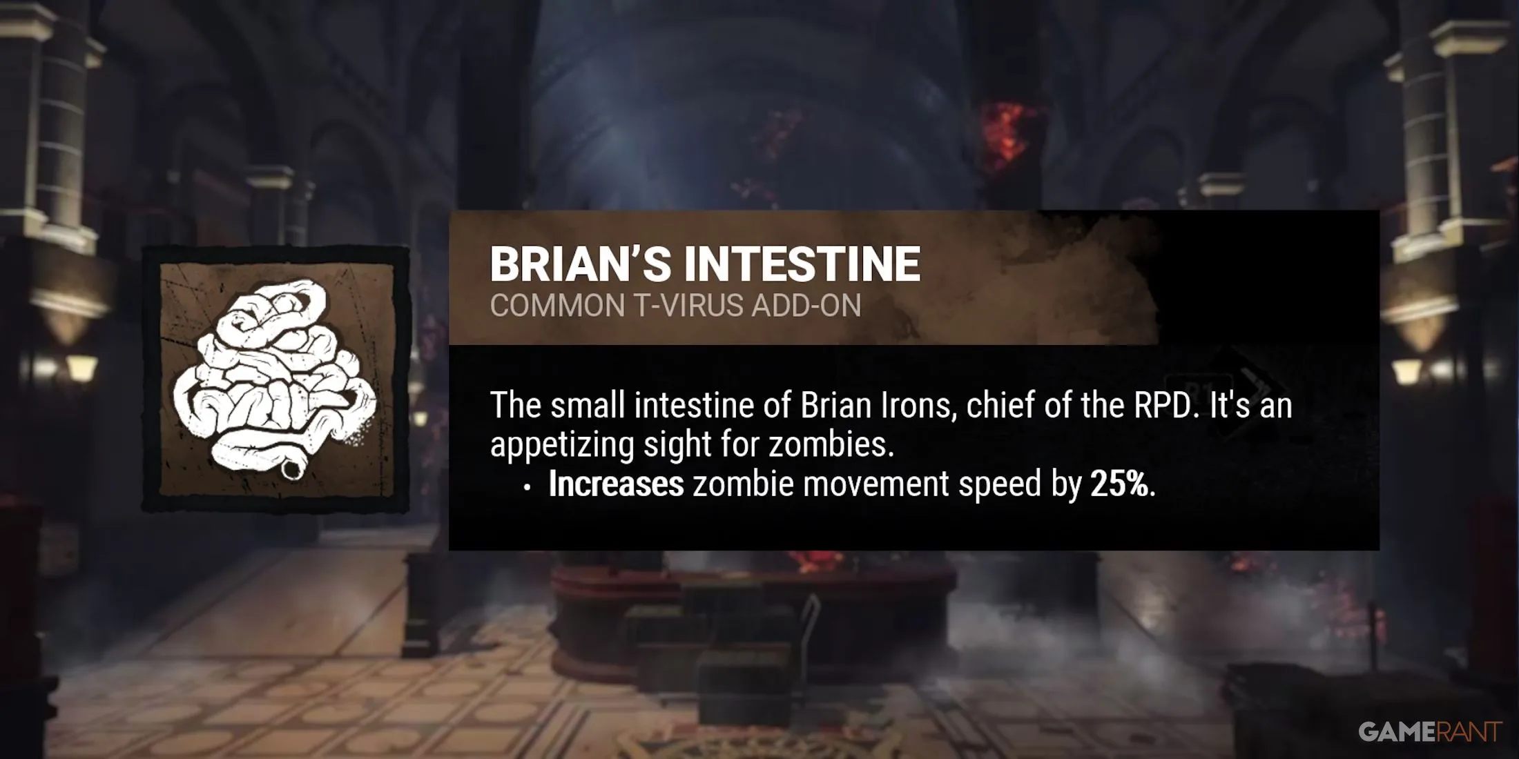 Add-on Brian's Intestines của Nemesis trong Dead by Daylight