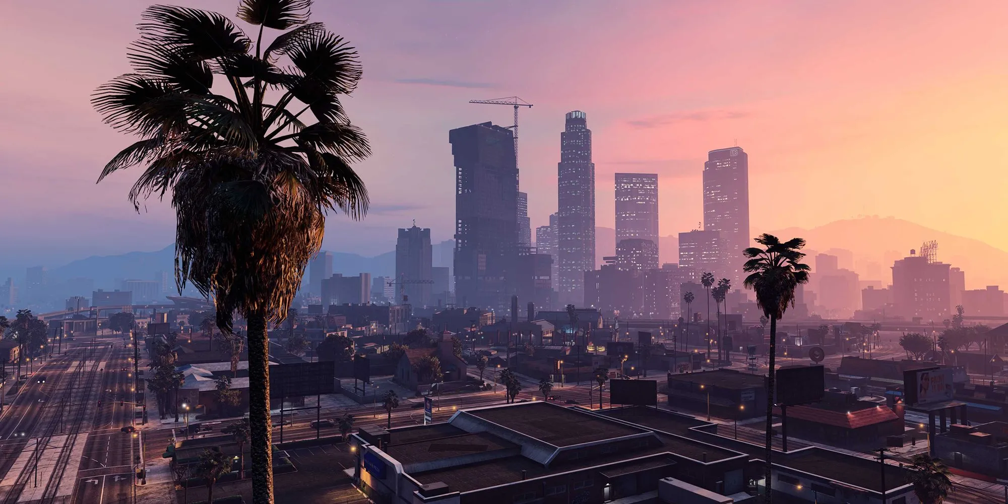 Bản đồ Los Santos trong GTA 5, nơi diễn ra những pha hành động kịch tính và cuộc sống nhập vai đầy bất ngờ.