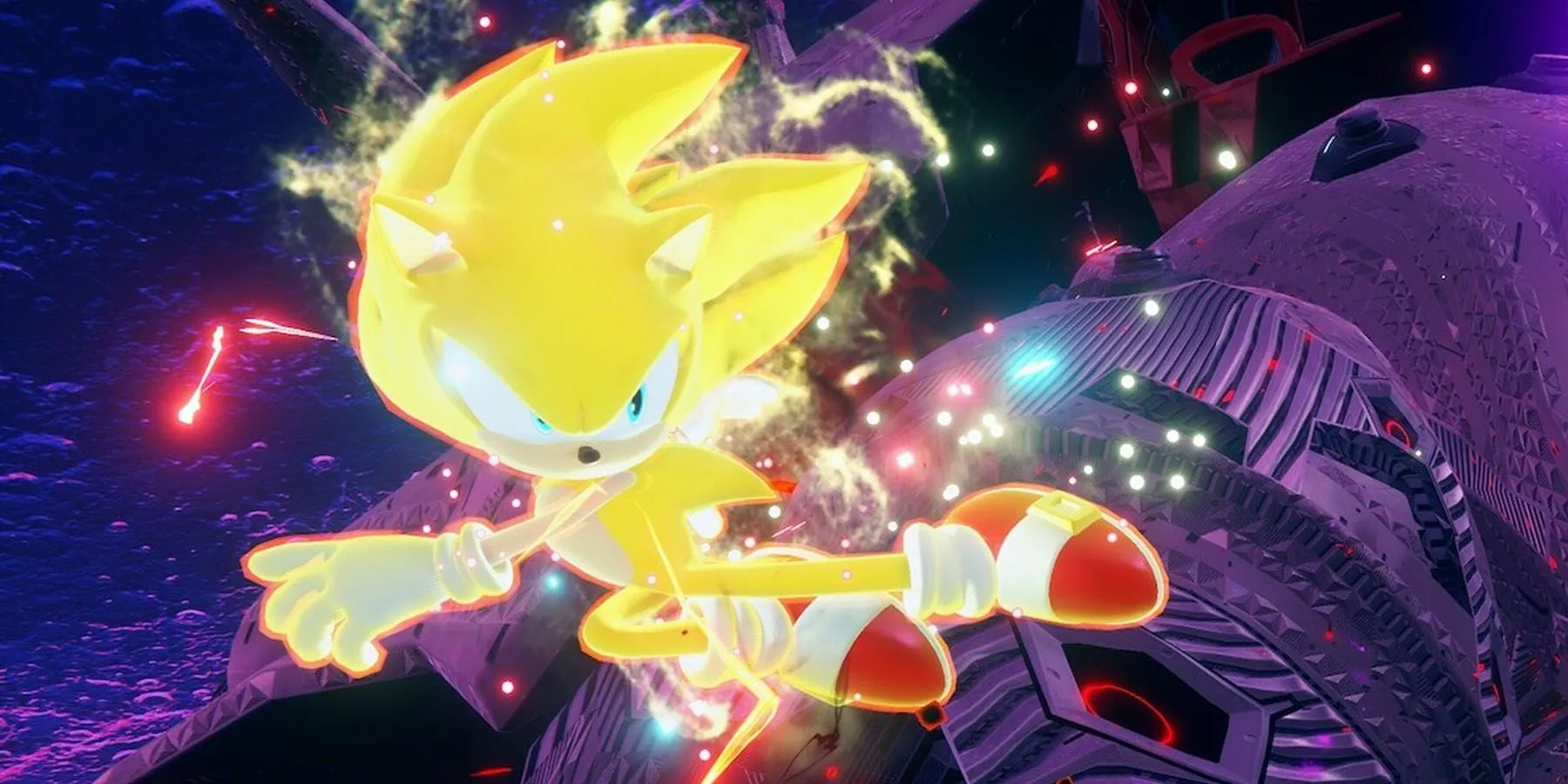 Bối cảnh tăm tối và đầy thử thách trong game Sonic Frontiers