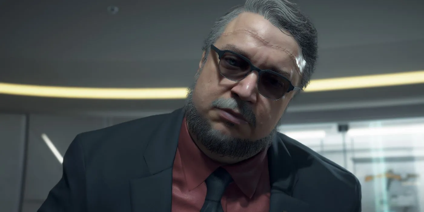 Cận cảnh gương mặt Deadman, nhân vật phụ trong Death Stranding