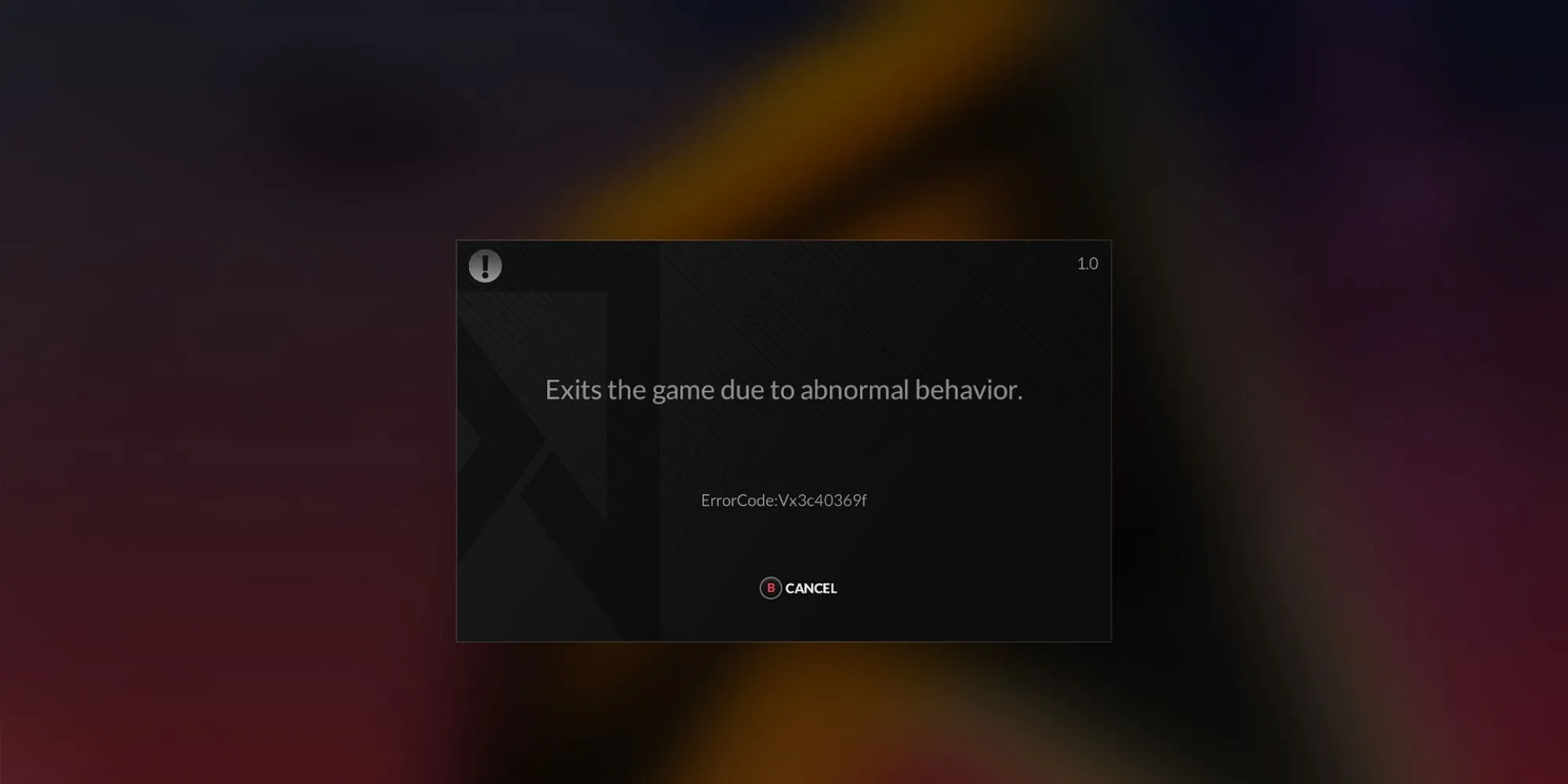 Cảnh báo game DJMAX Respect V bị thoát do hệ thống Anti-cheat phát hiện hành vi bất thường