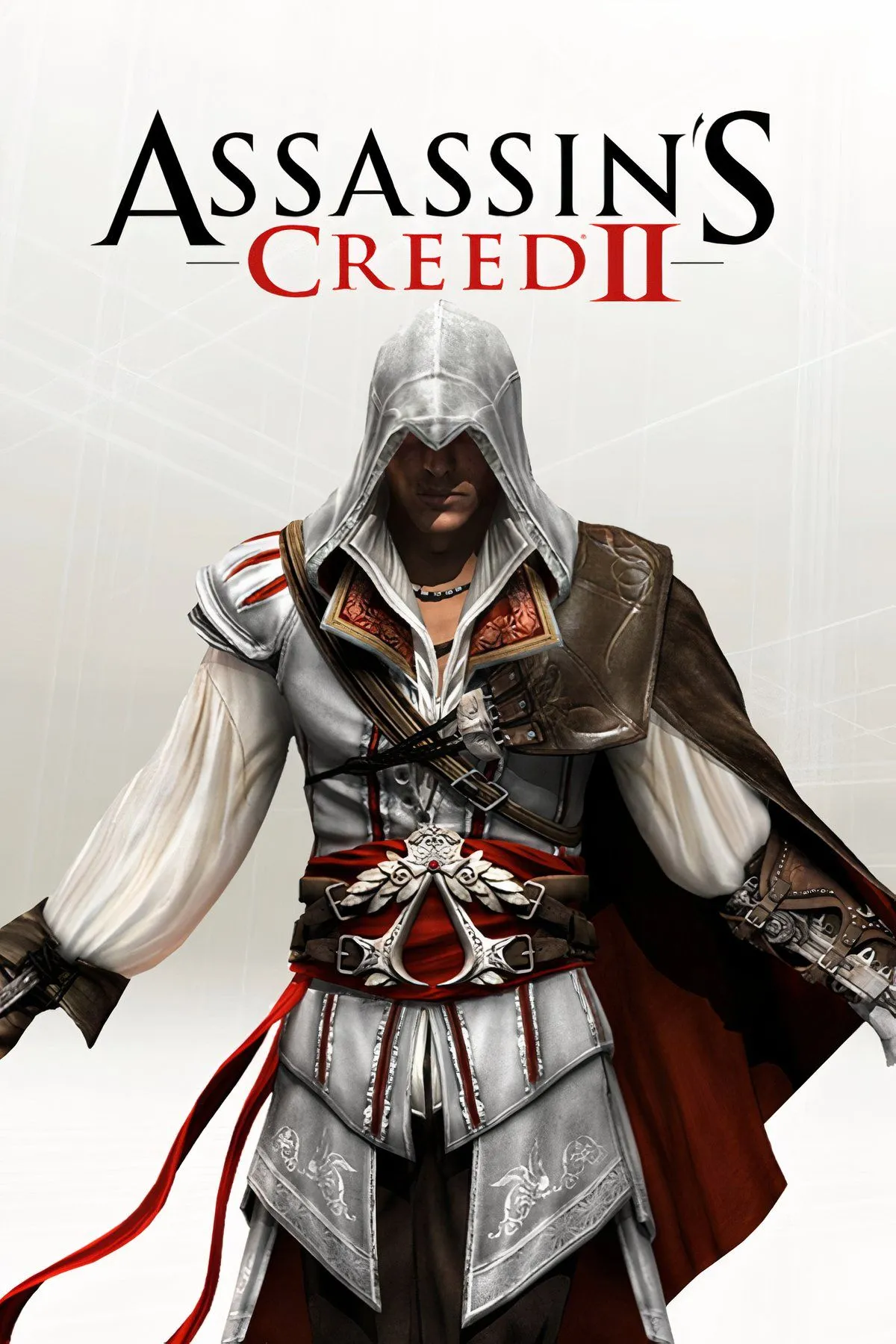 Ezio Auditore trên nóc nhà Florence trong bối cảnh thực tại giả lập Animus của Assassin's Creed 2