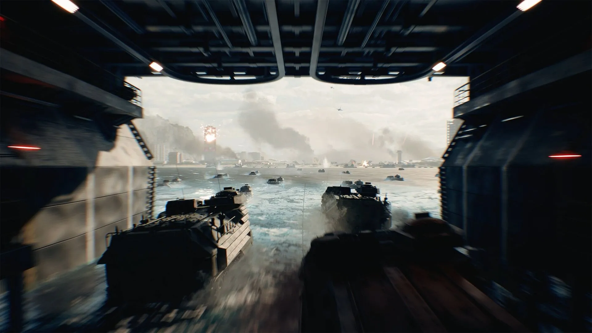 Góc nhìn cận cảnh trong Battlefield 6, hé lộ thiết kế nhân vật và vũ khí.