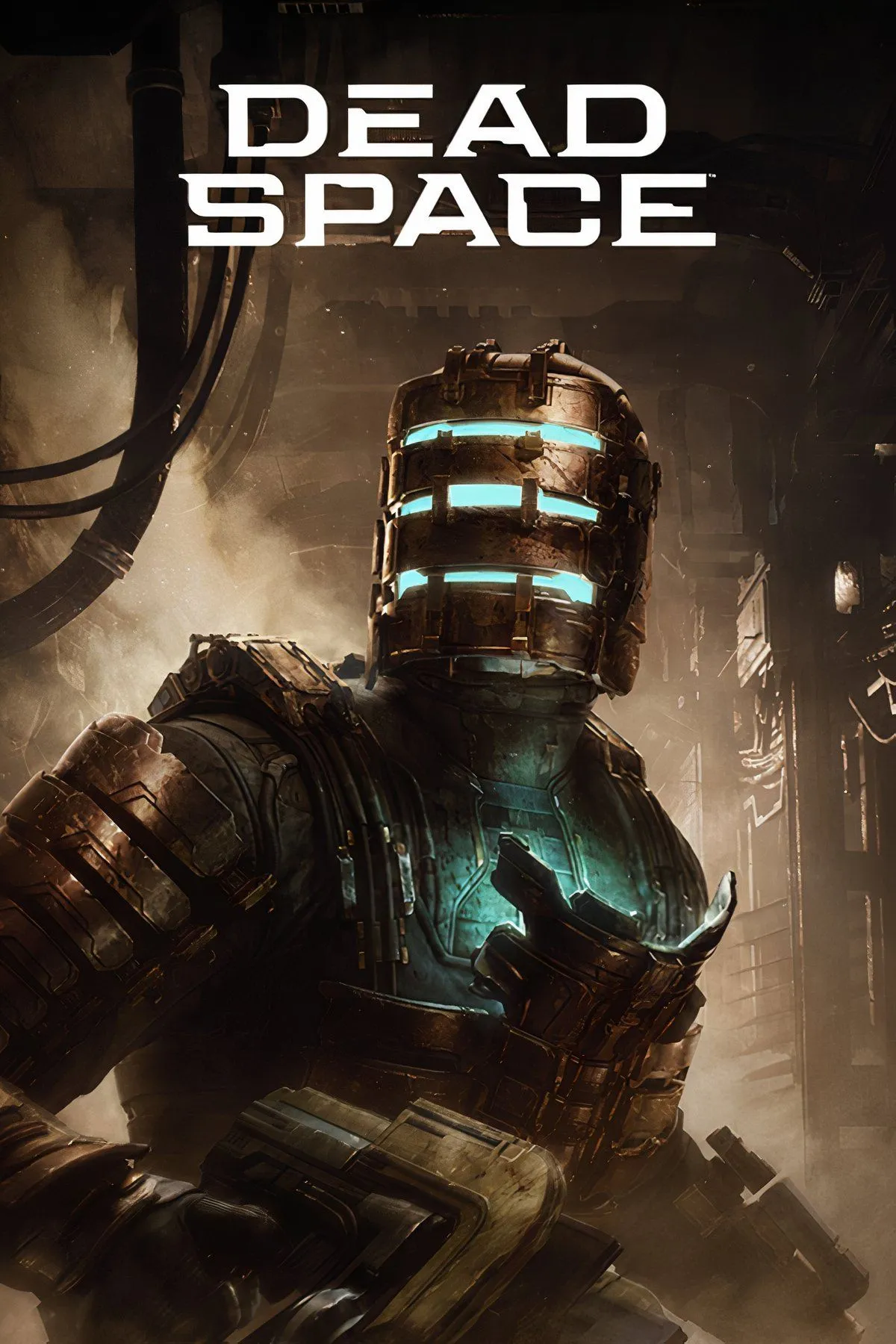 Isaac Clarke đang chiến đấu với một quái vật Necromorph trong Dead Space (2023), không khí u tối và căng thẳng đặc trưng của game kinh dị sinh tồn.