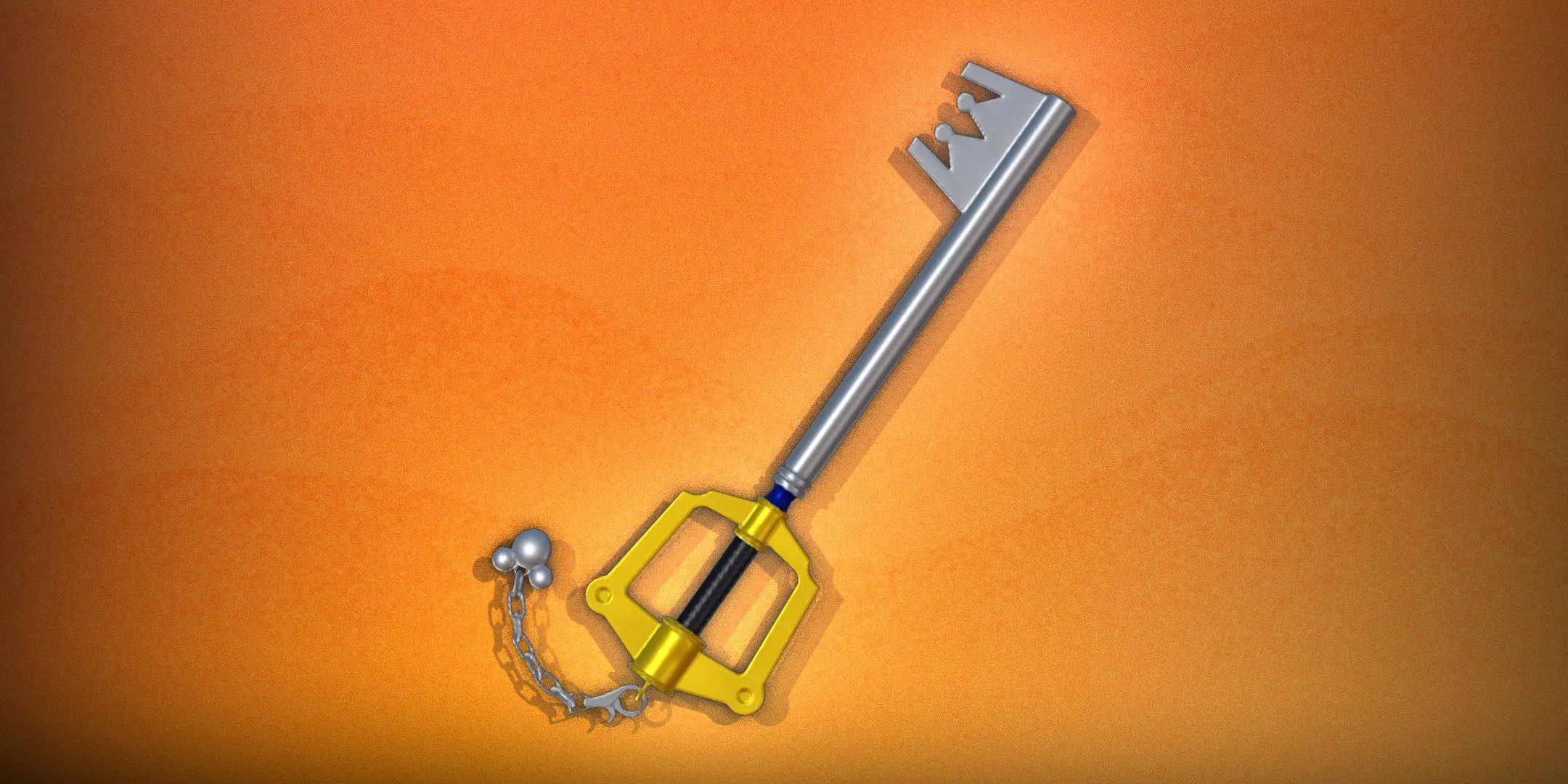 Keyblade biểu tượng của Sora trong Kingdom Hearts, chìa khóa và lưỡi kiếm