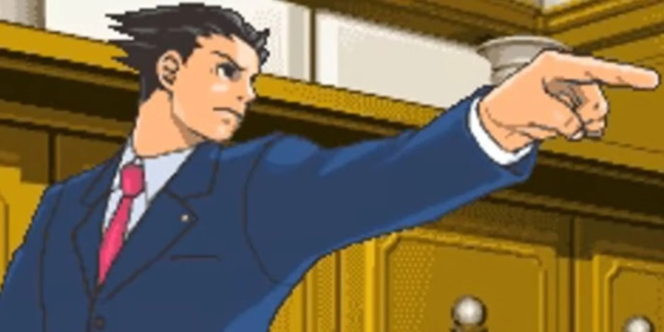 Luật sư Phoenix Wright khẳng định chứng cứ trong Ace Attorney