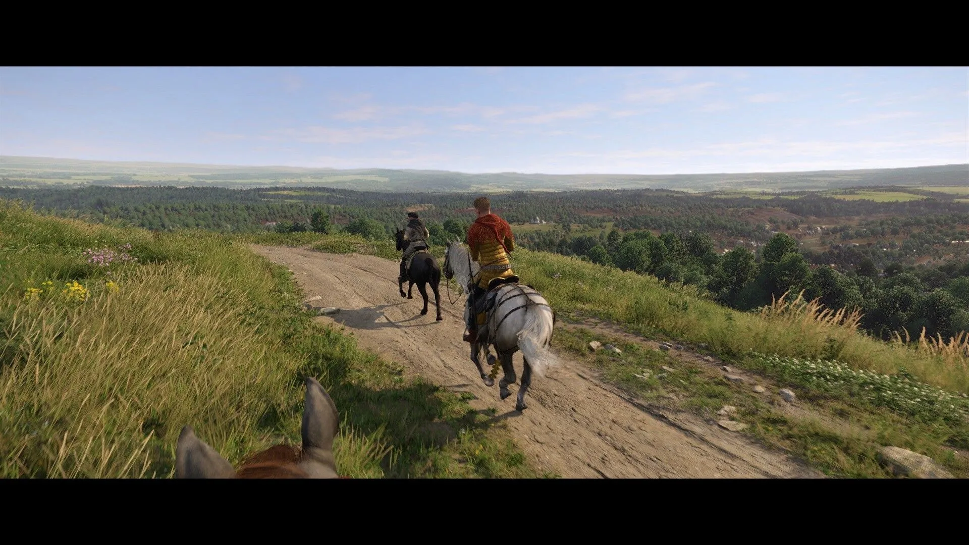 Một khu trại quân sự trong Kingdom Come: Deliverance 2, bối cảnh cho các trận chiến và xung đột thời trung cổ