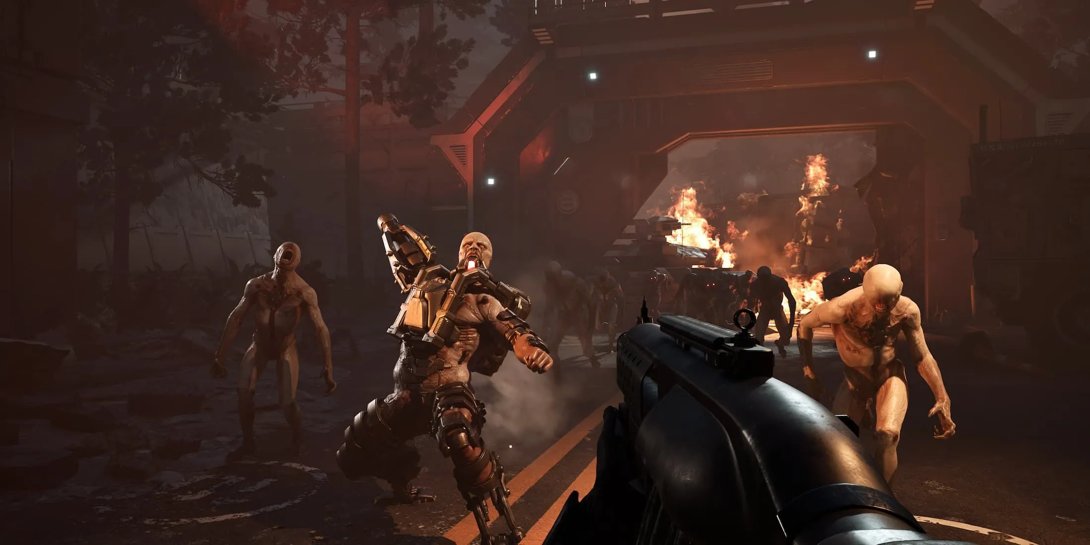 Quái vật Husk và đám Zed Cyst tấn công trong Killing Floor 3