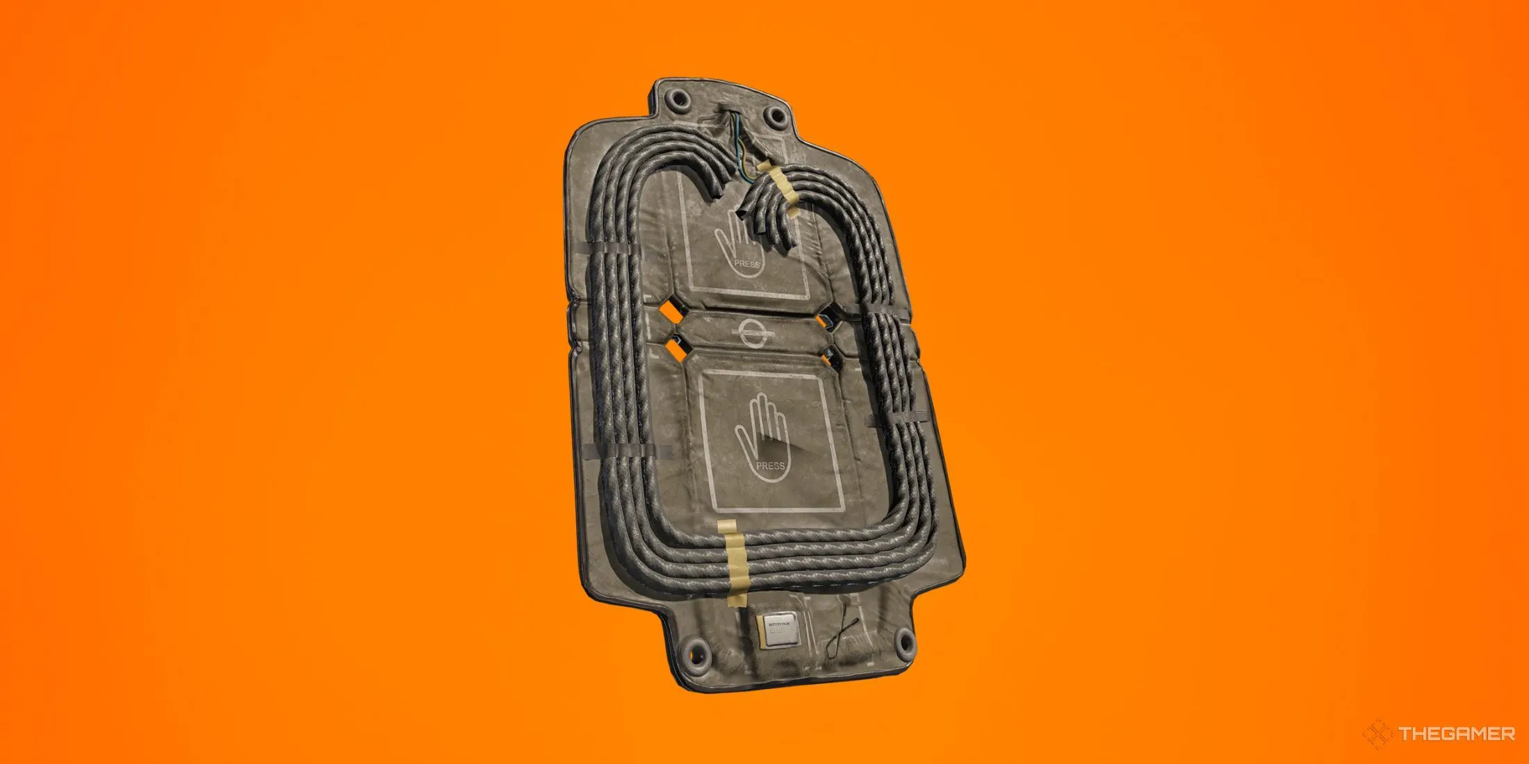 Tấm ảnh hiển thị hiệu ứng Breaching Charge trong Rainbow Six Siege, vật phẩm dùng để phá tường mềm.