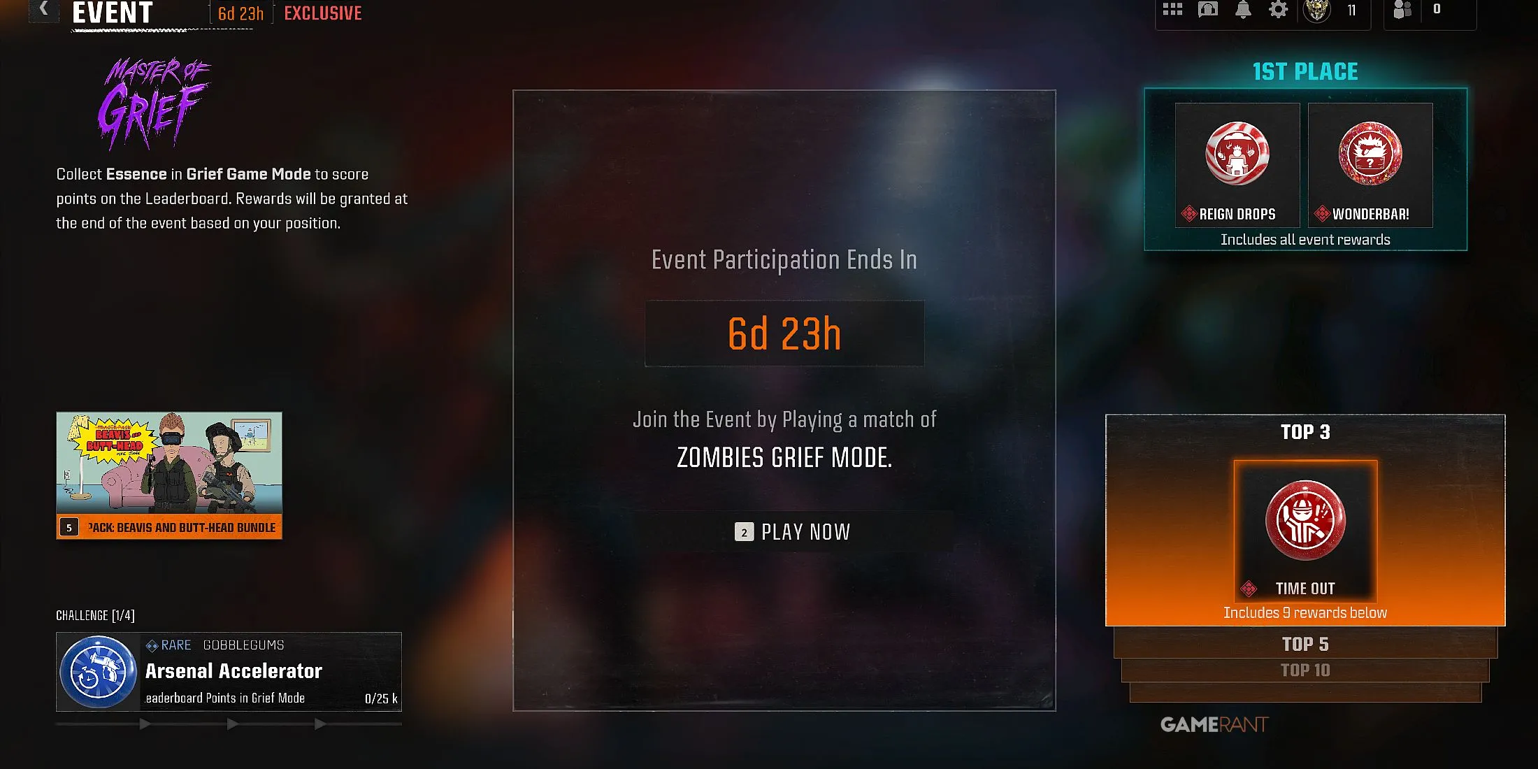 Tổng hợp các phần thưởng GobbleGum độc quyền từ sự kiện Master of Grief Black Ops 6 Zombies